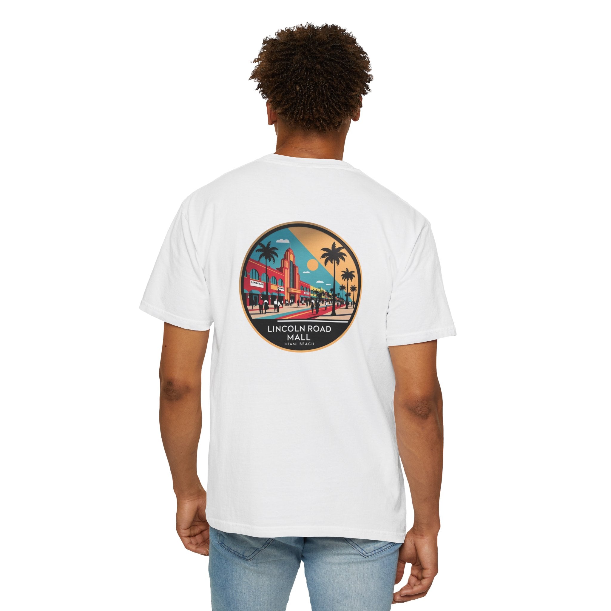 Sailing Religion Miami beach vibes Lincoln Road Mall Graphic Unisex Garment-Dyed T-Shirt