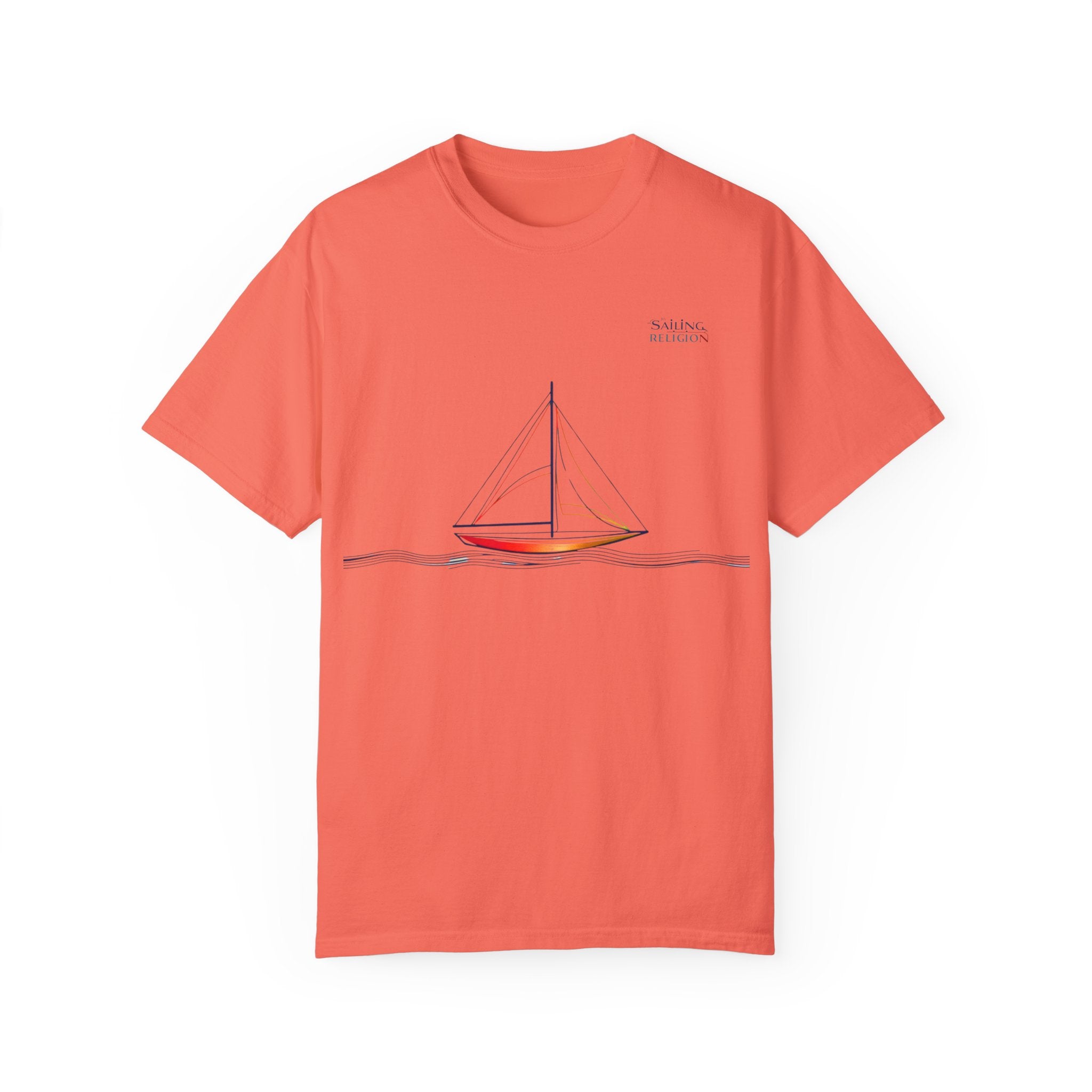 Sailing Religion single line collection unisex T-shirt