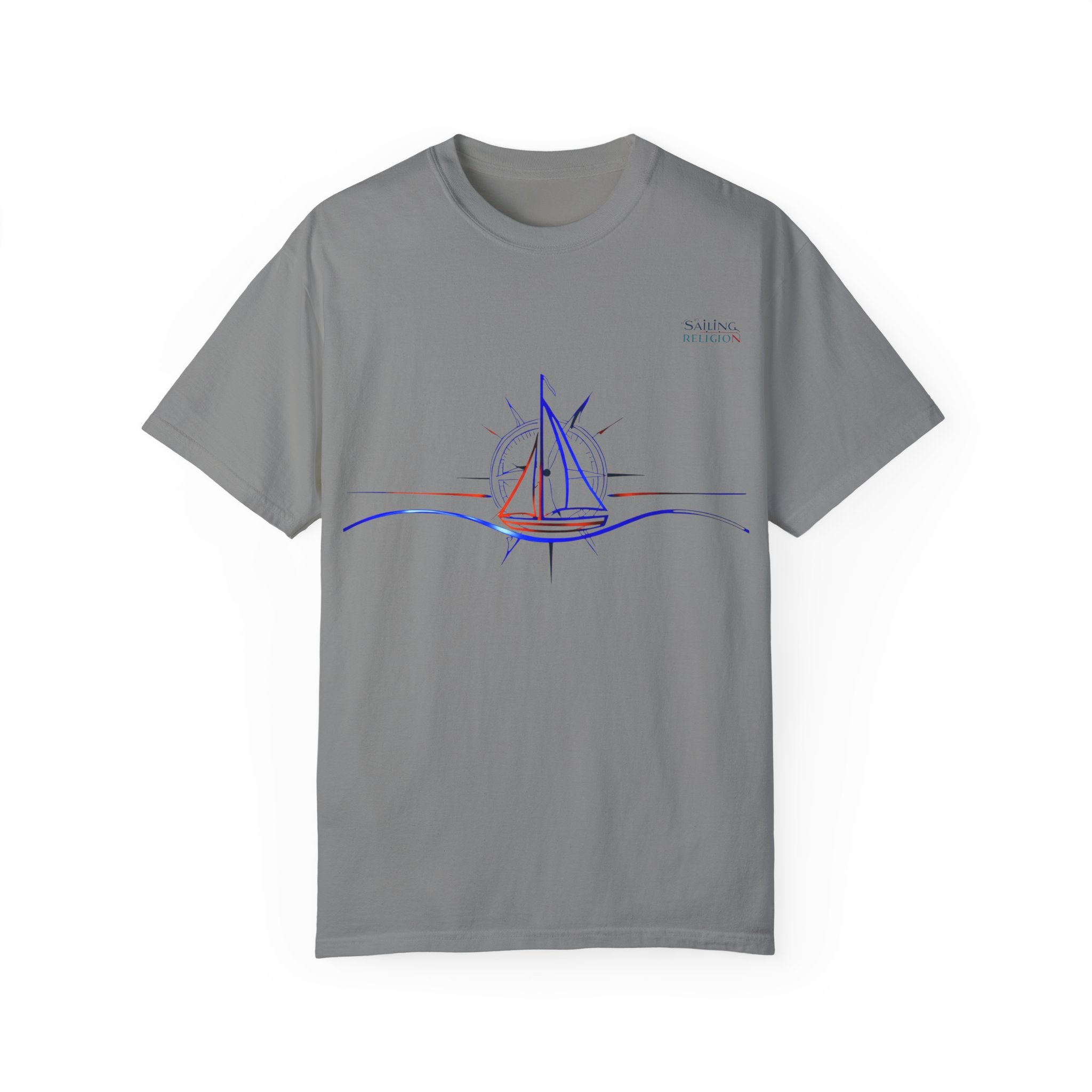 Sailing Religion single line collection designs Unisex Garment T-shirt