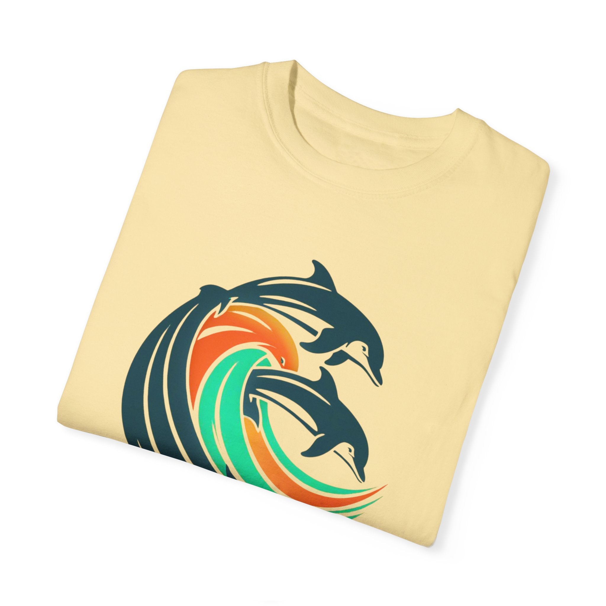 Sailing Religion dolphin Unisex Garment-Dyed T-shirt