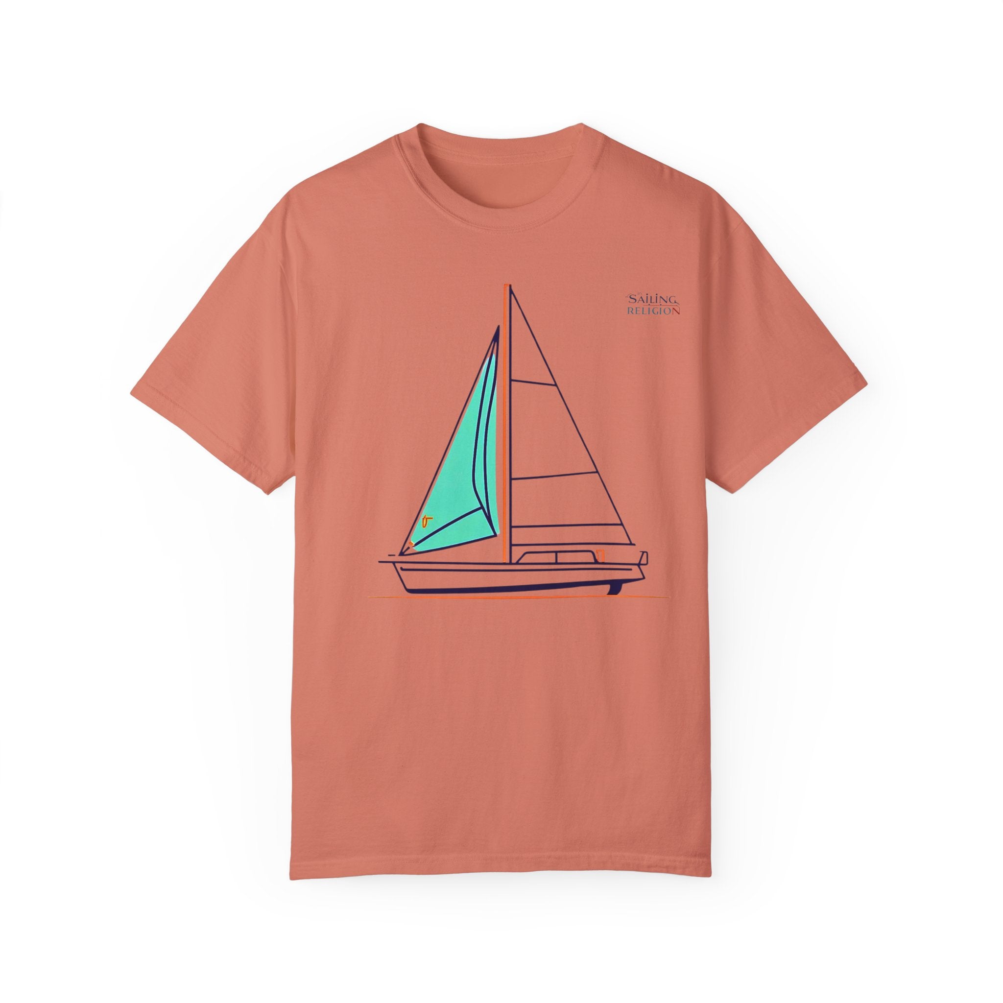 Sailing Religion single line designs collection Unisex T-shirt