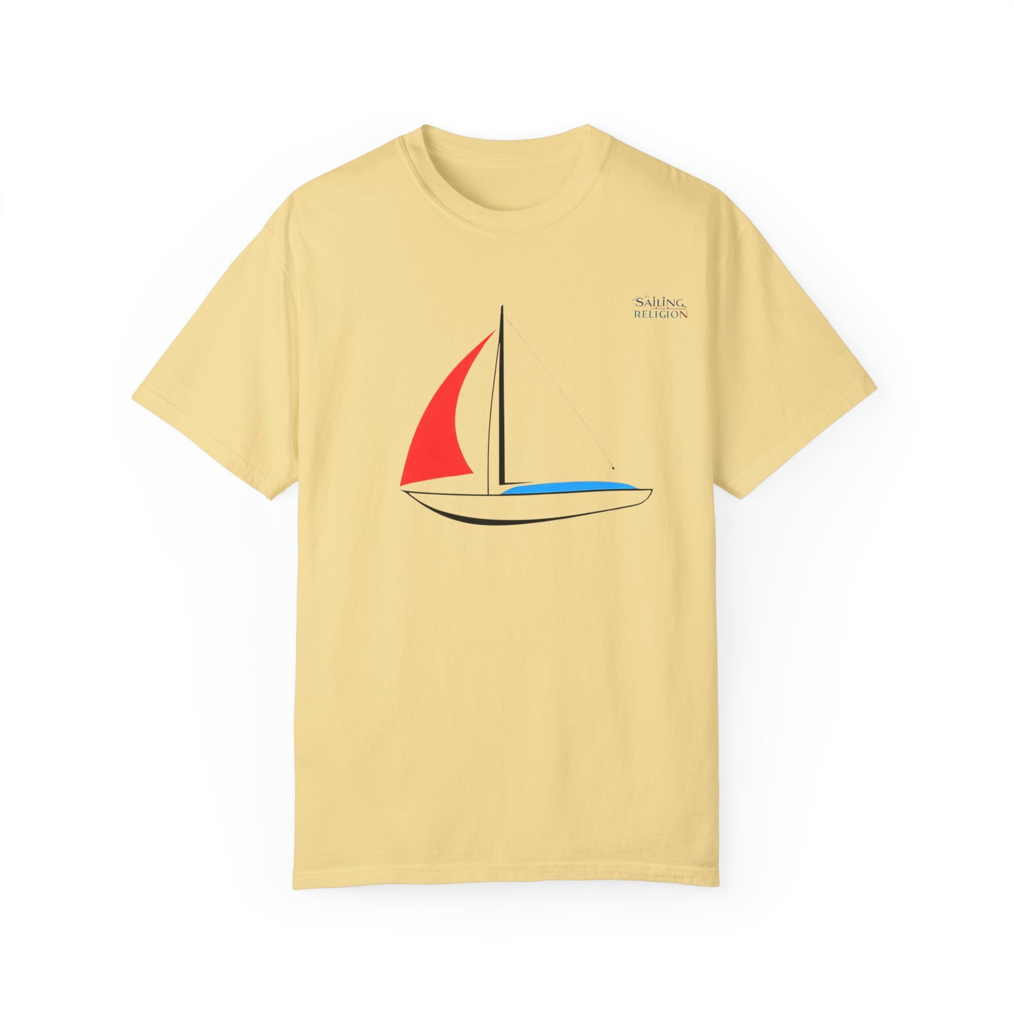 Sailing Religion single line designs Unisex T-shirt