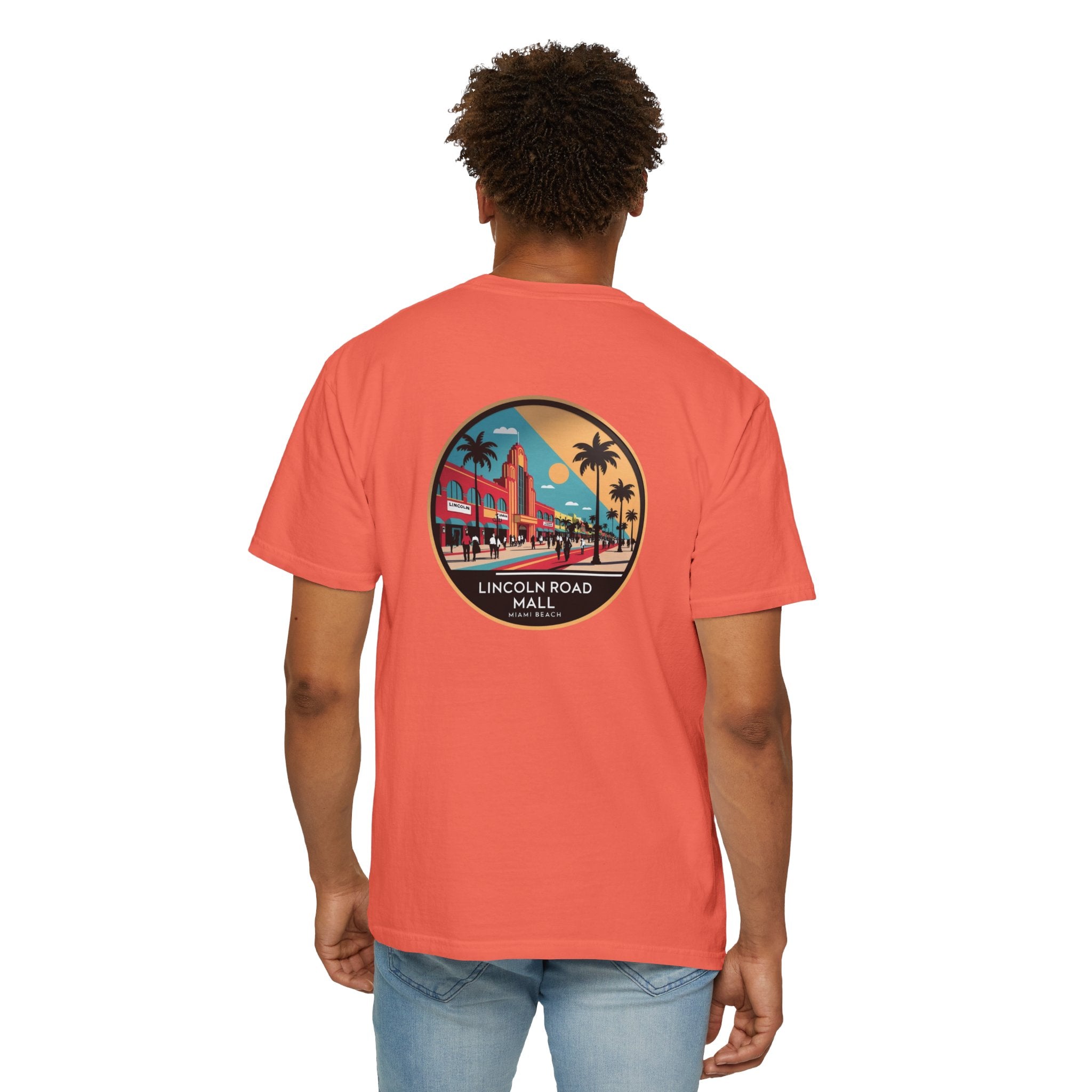 Sailing Religion Miami beach vibes Lincoln Road Mall Graphic Unisex Garment-Dyed T-Shirt