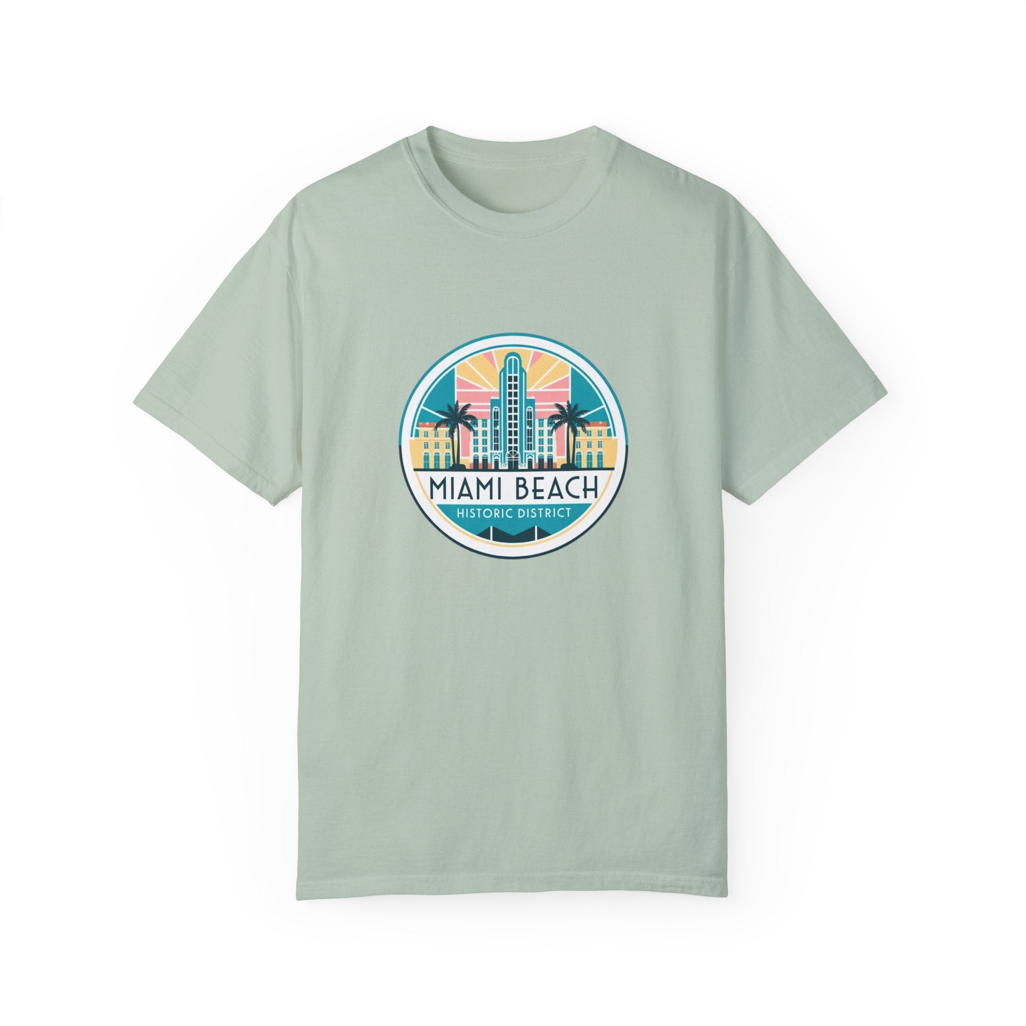 Sailing Religion Miami Beach vibe collection Unisex Garment-Dyed T-shirt