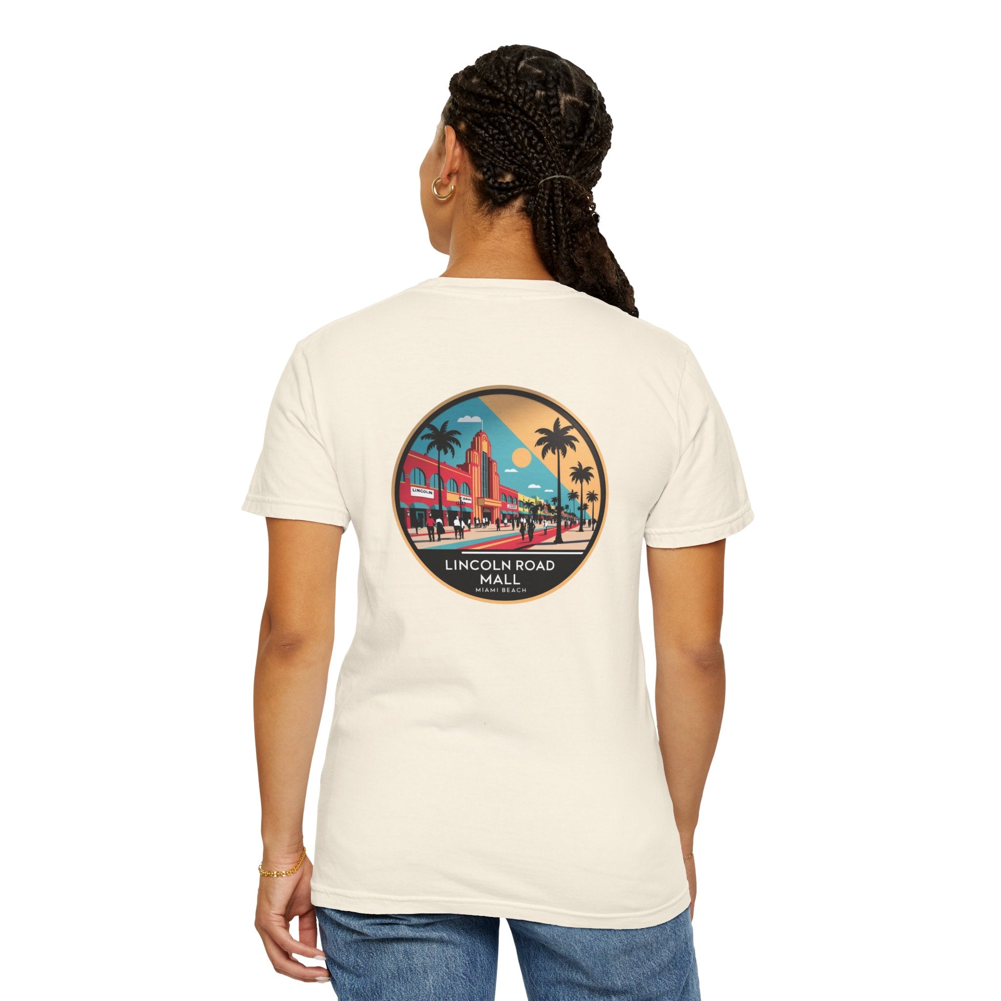Sailing Religion Miami beach vibes Lincoln Road Mall Graphic Unisex Garment-Dyed T-Shirt