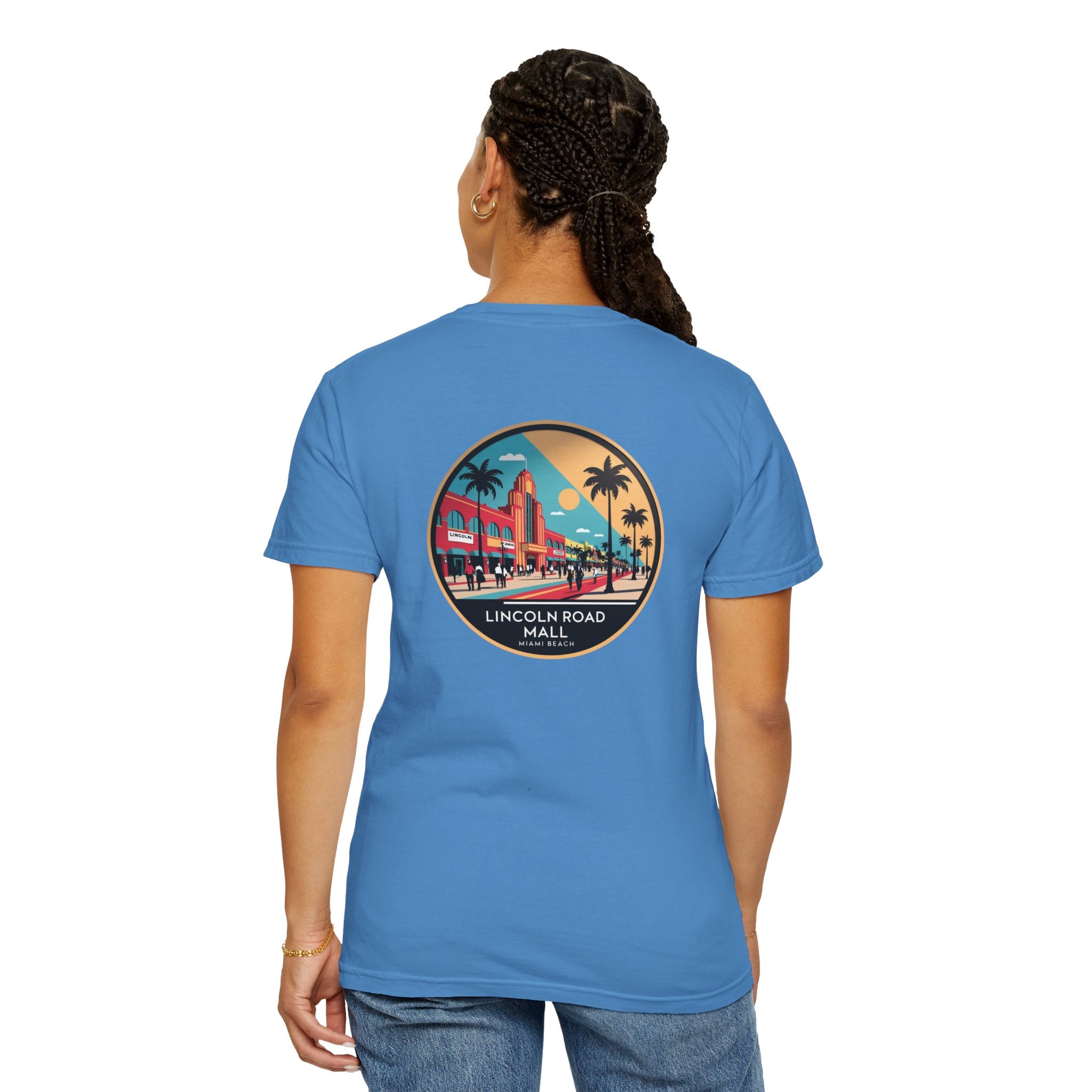 Sailing Religion Miami beach vibes Lincoln Road Mall Graphic Unisex Garment-Dyed T-Shirt