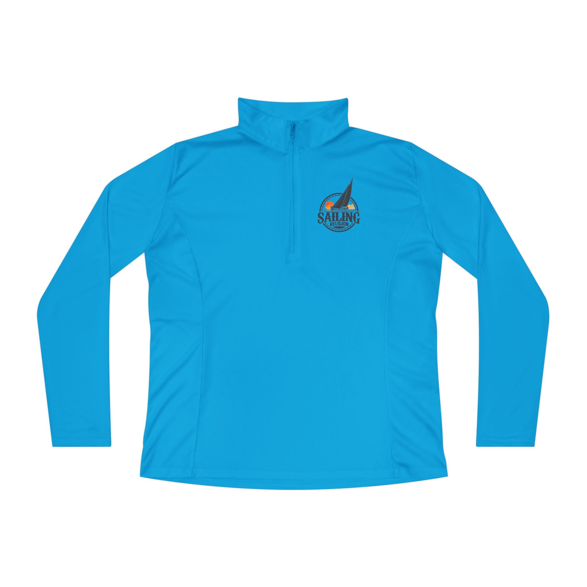 Sailing Ladies Quarter-Zip Pullover - Comfortable & Stylish Outdoor Apparel
