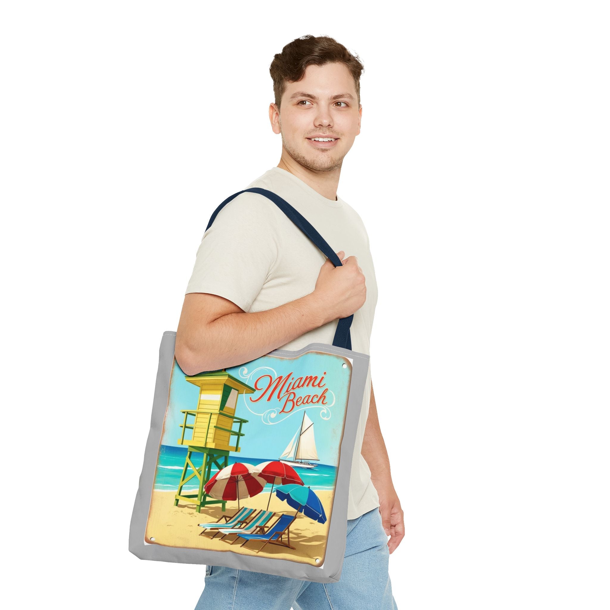 Miami Beach Bag - Perfect for Beach Lovers & Sailors