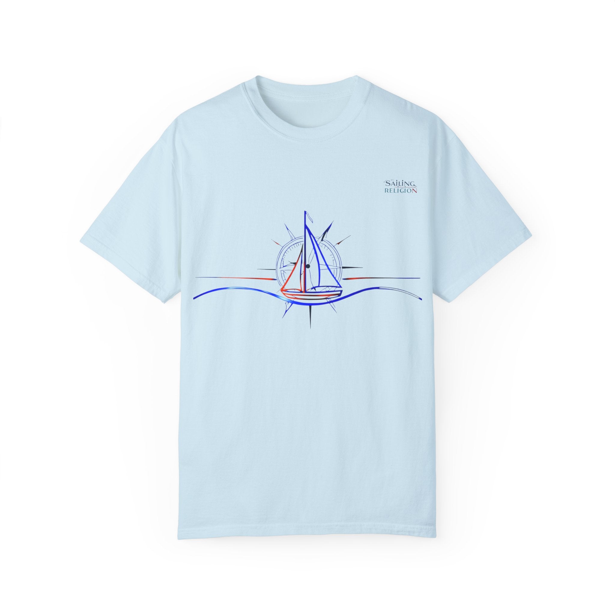 Sailing Religion single line collection designs Unisex Garment T-shirt