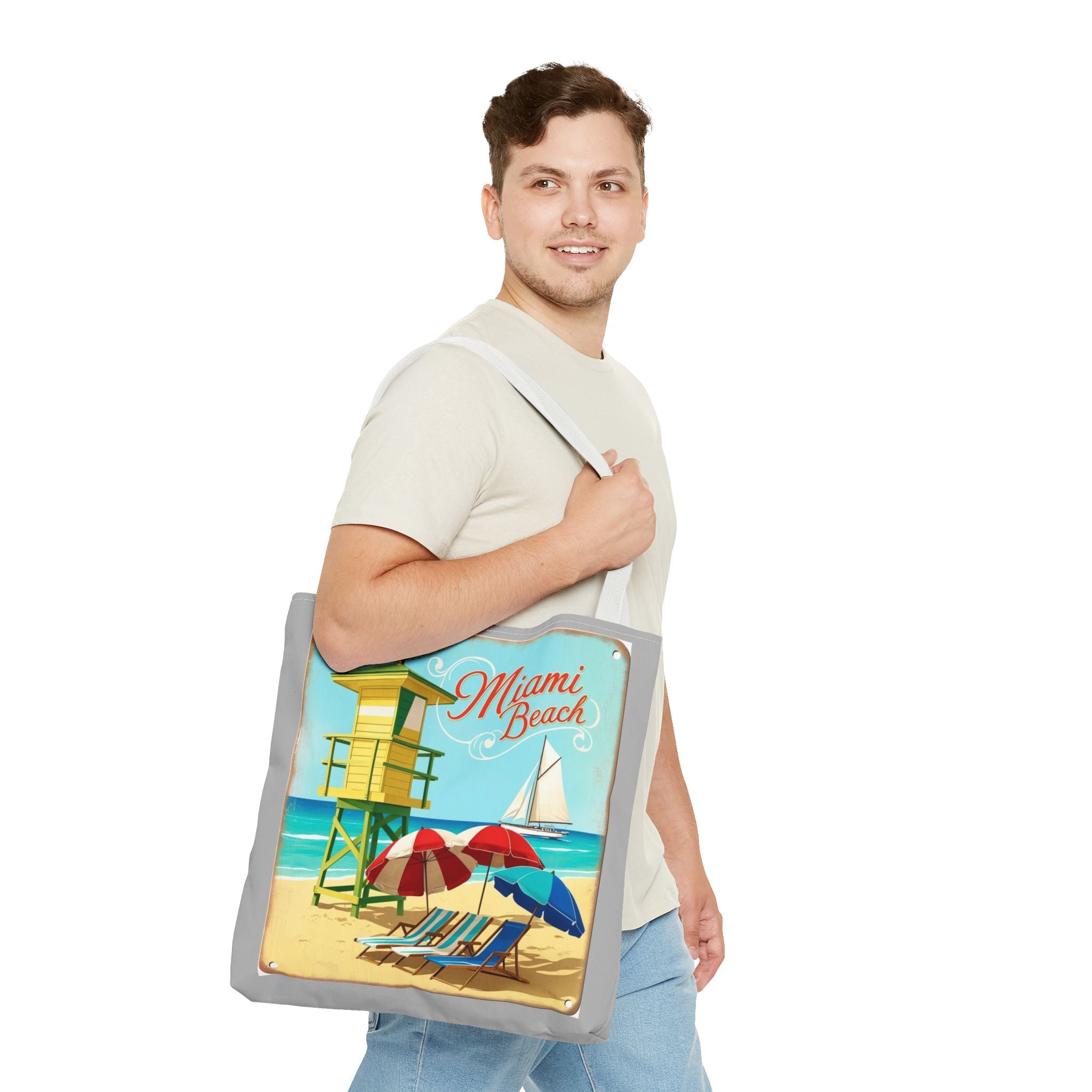 Miami Beach Bag - Perfect for Beach Lovers & Sailors
