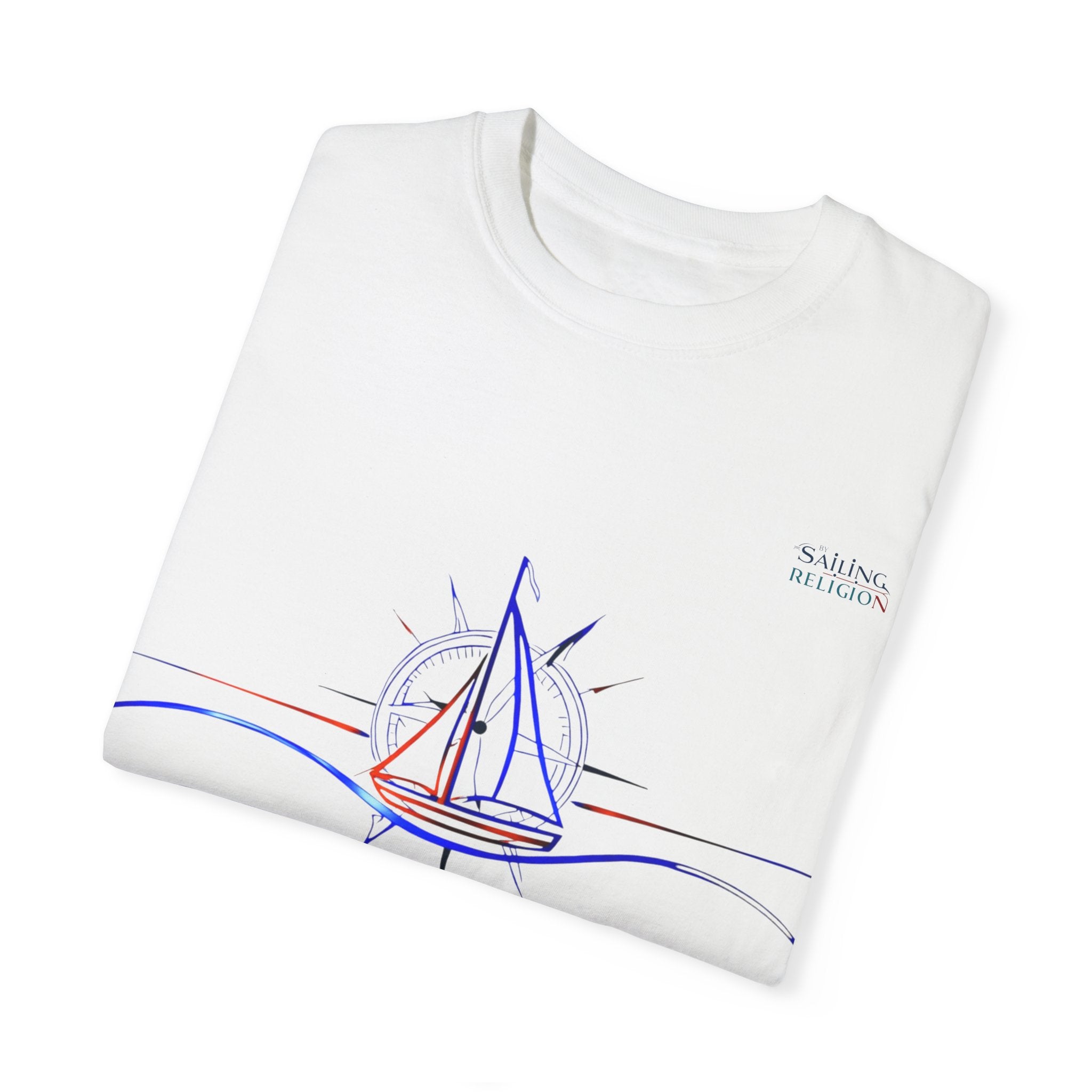 Sailing Religion single line collection designs Unisex Garment T-shirt