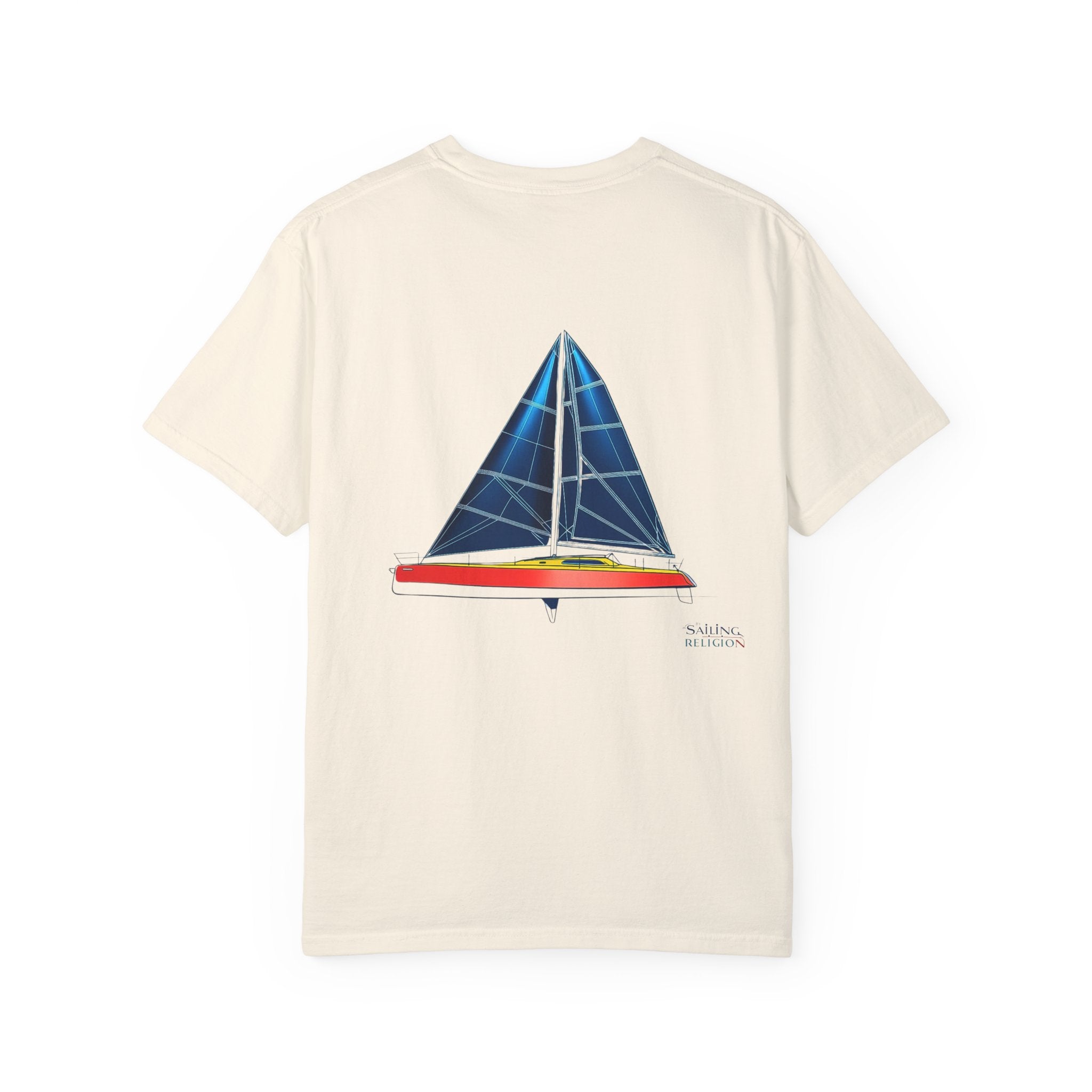 Sailing Religion single line designs Unisex T-shirt