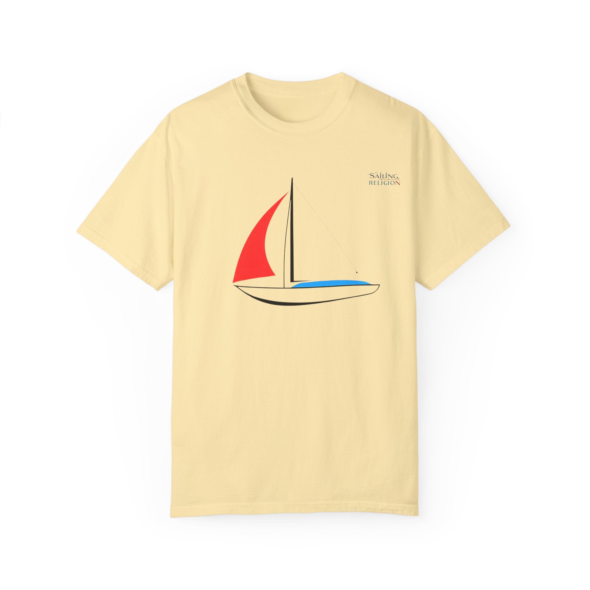 Sailing Religion single line designs Unisex T-shirt