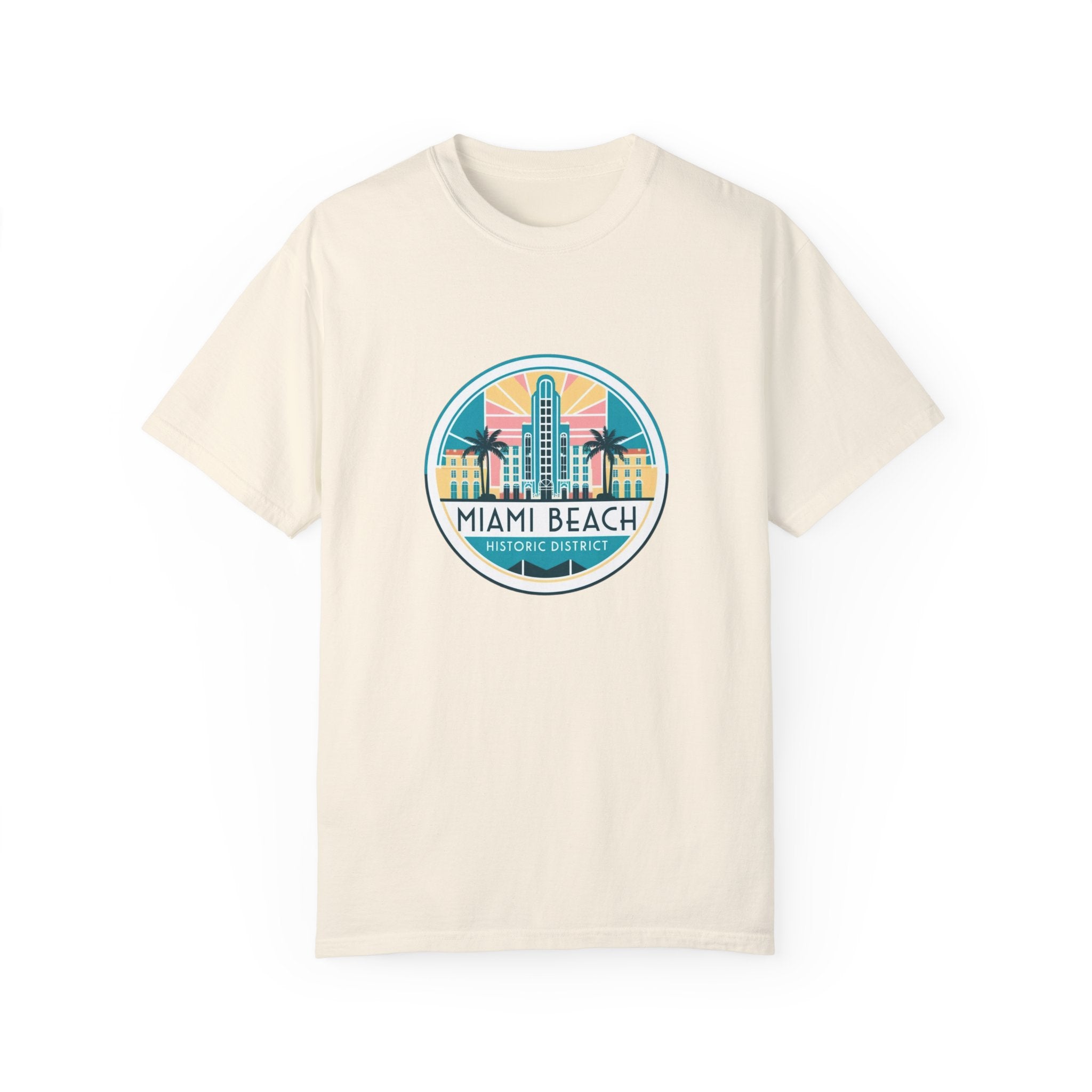 Sailing Religion Miami Beach vibe collection Unisex Garment-Dyed T-shirt