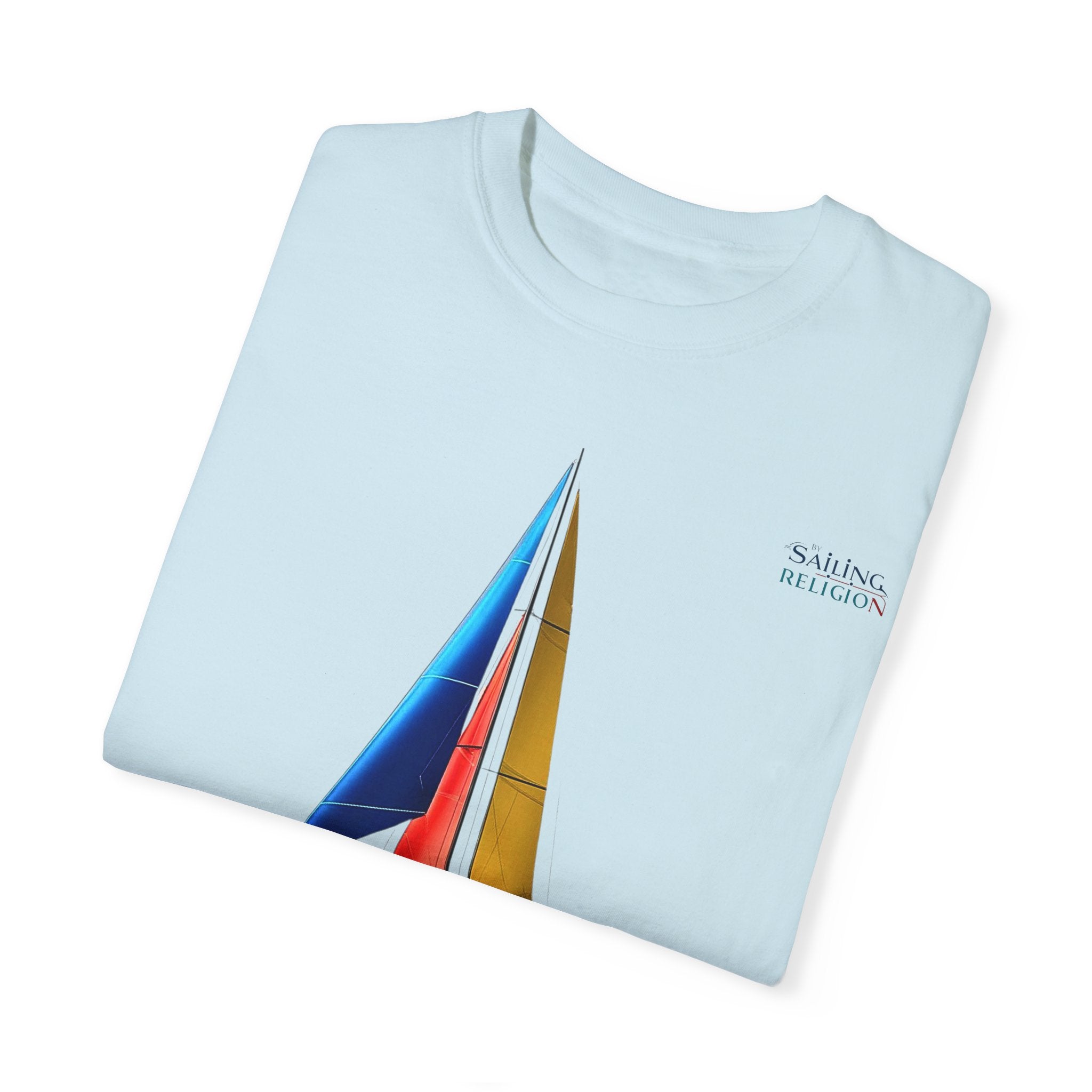 Sailing Religion single line designs Unisex T-shirt