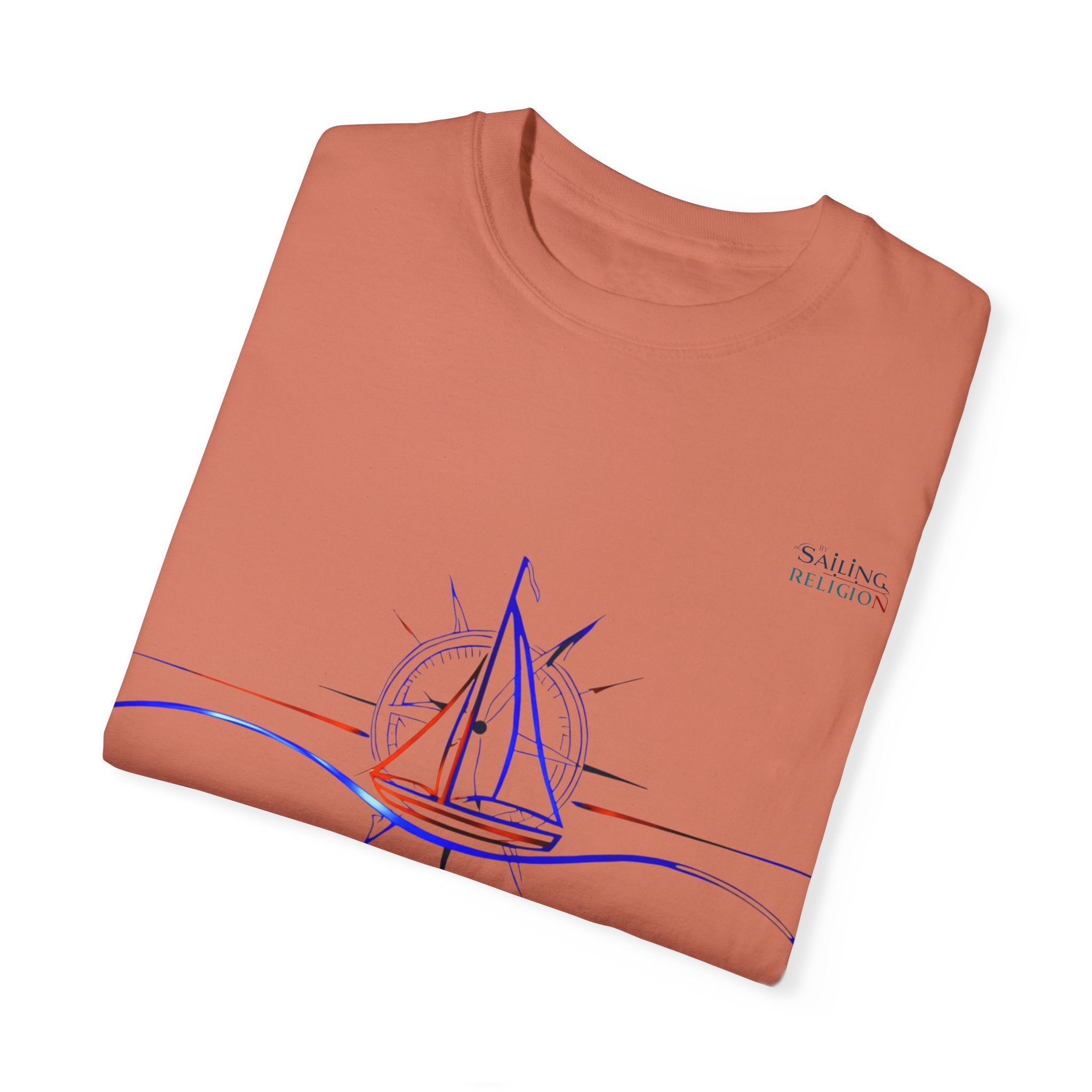 Sailing Religion single line collection designs Unisex Garment T-shirt