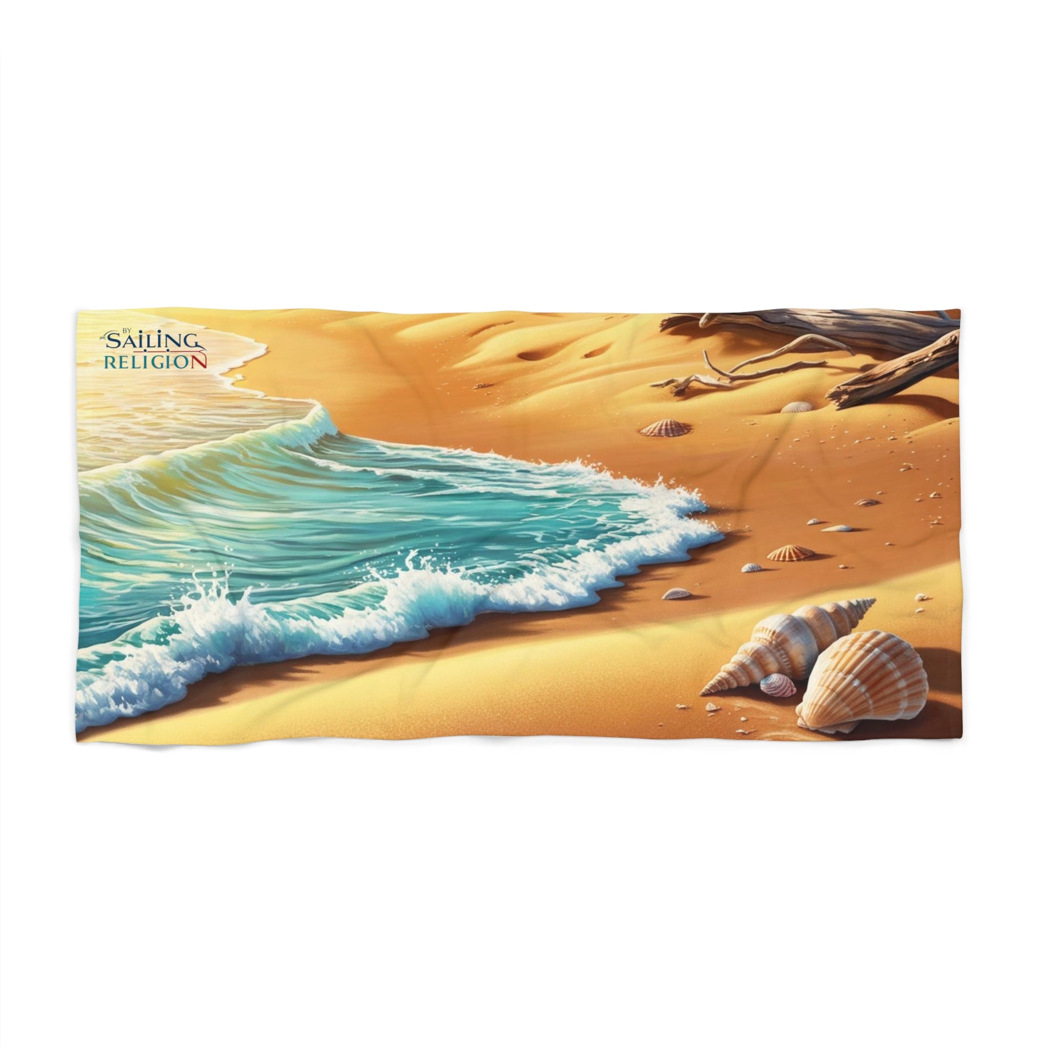 Sailing Religion Beach Towel