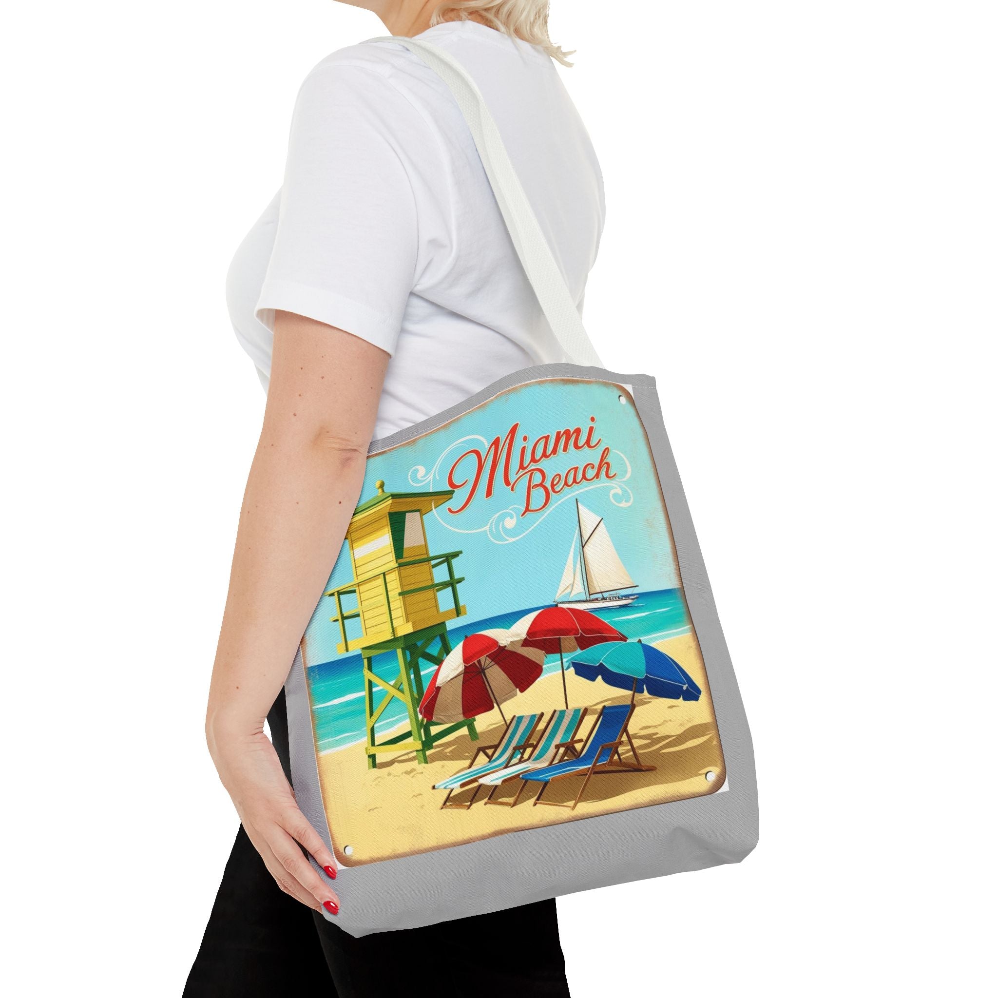 Miami Beach Bag - Perfect for Beach Lovers & Sailors