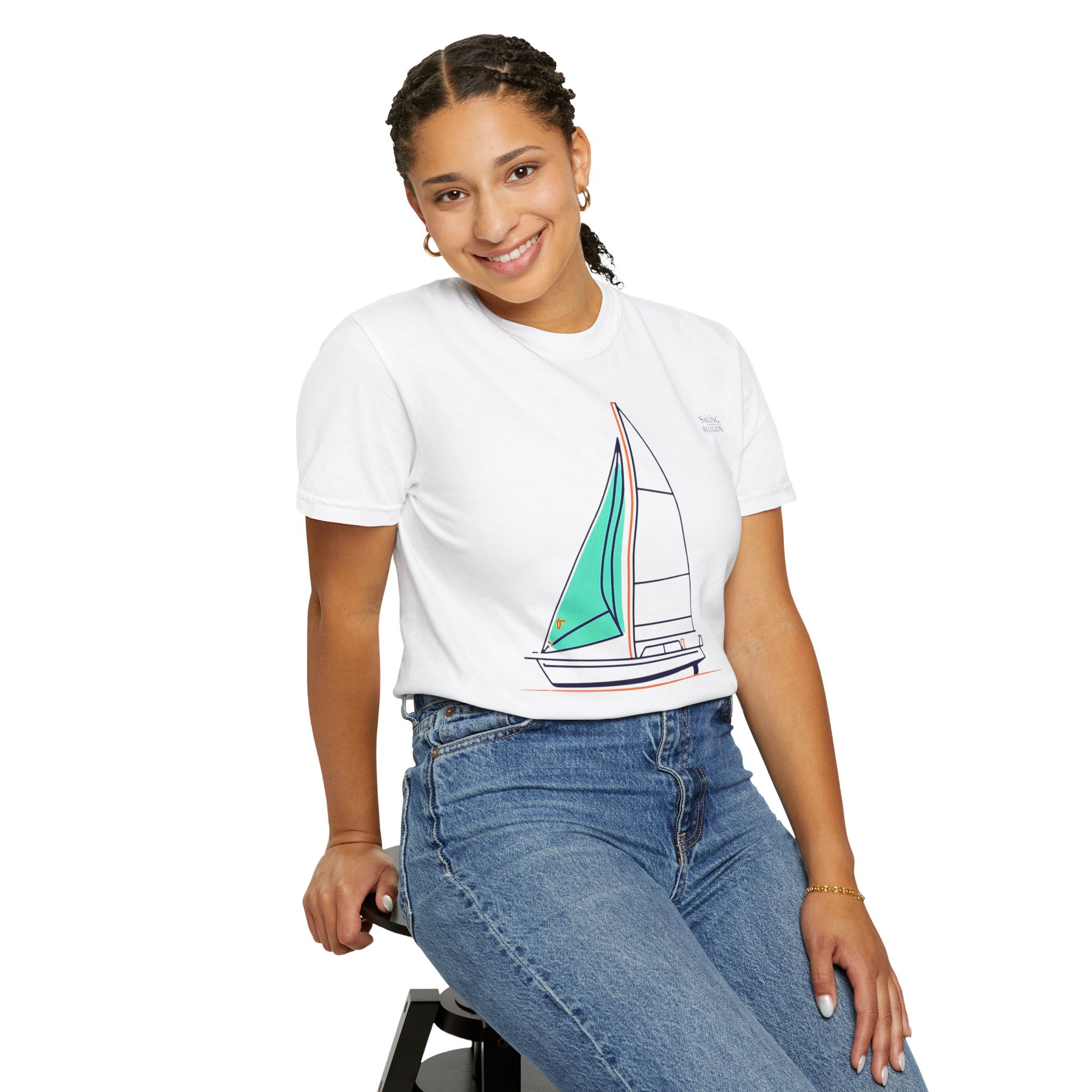 Sailing Religion single line designs collection Unisex T-shirt