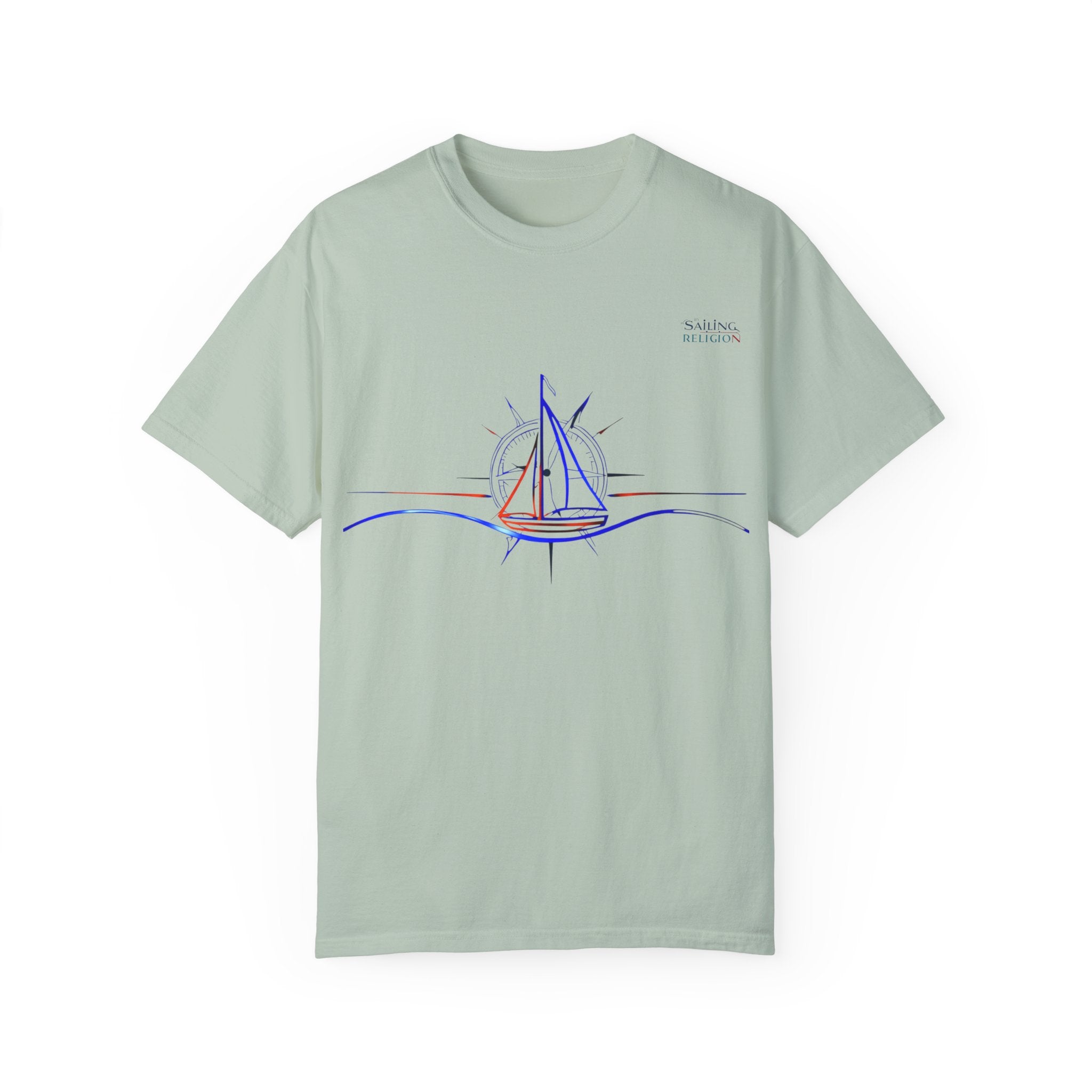 Sailing Religion single line collection designs Unisex Garment T-shirt