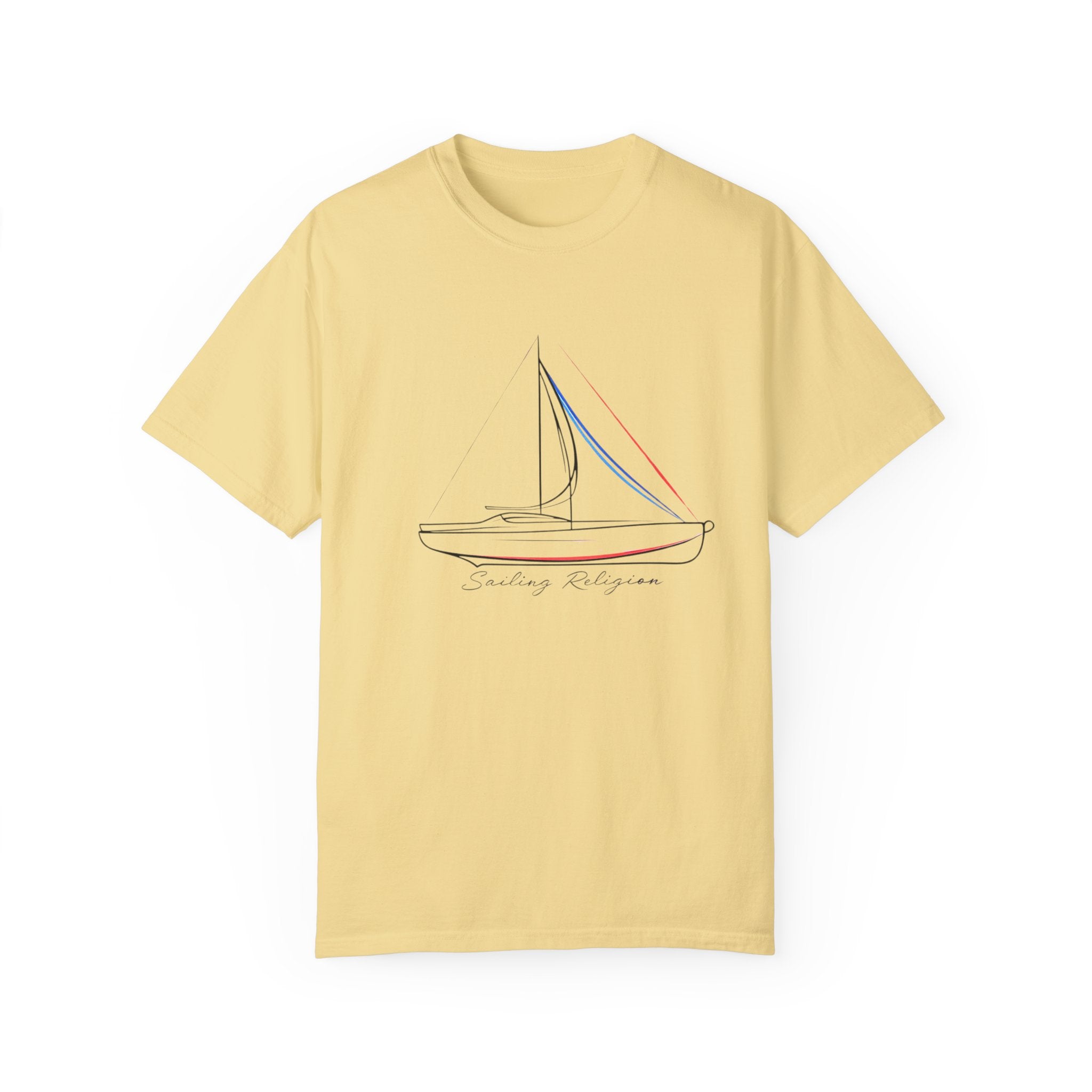 Sailing Religion single line designs collection Unisex T-shirt