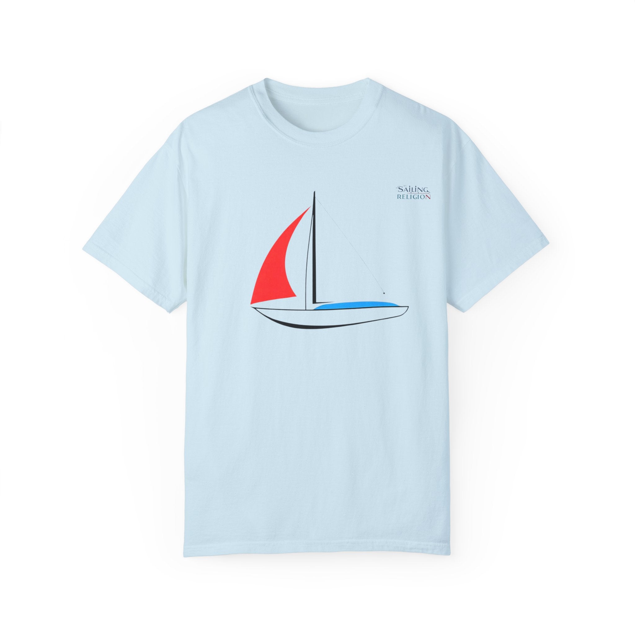 Sailing Religion single line designs Unisex T-shirt