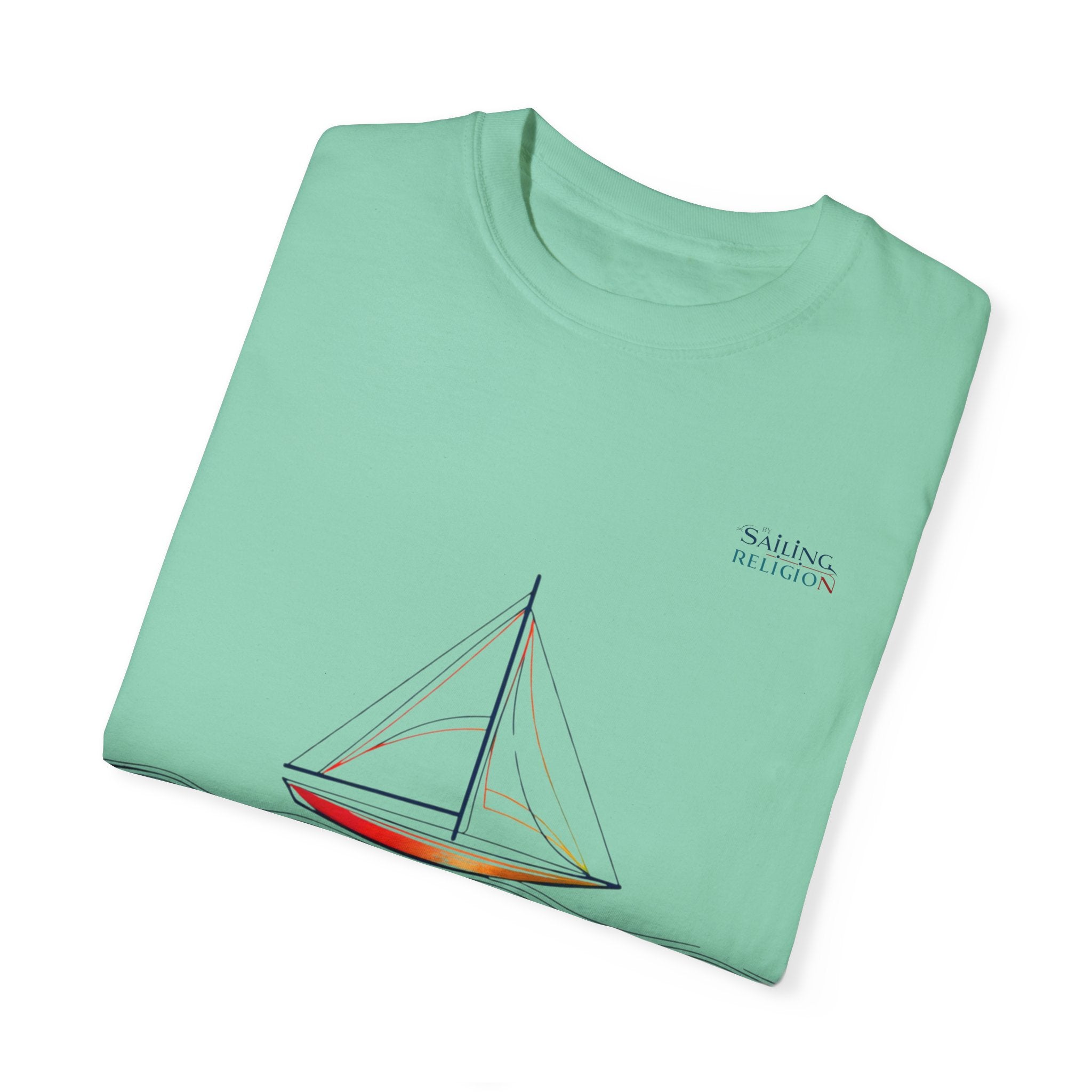 Sailing Religion single line collection unisex T-shirt