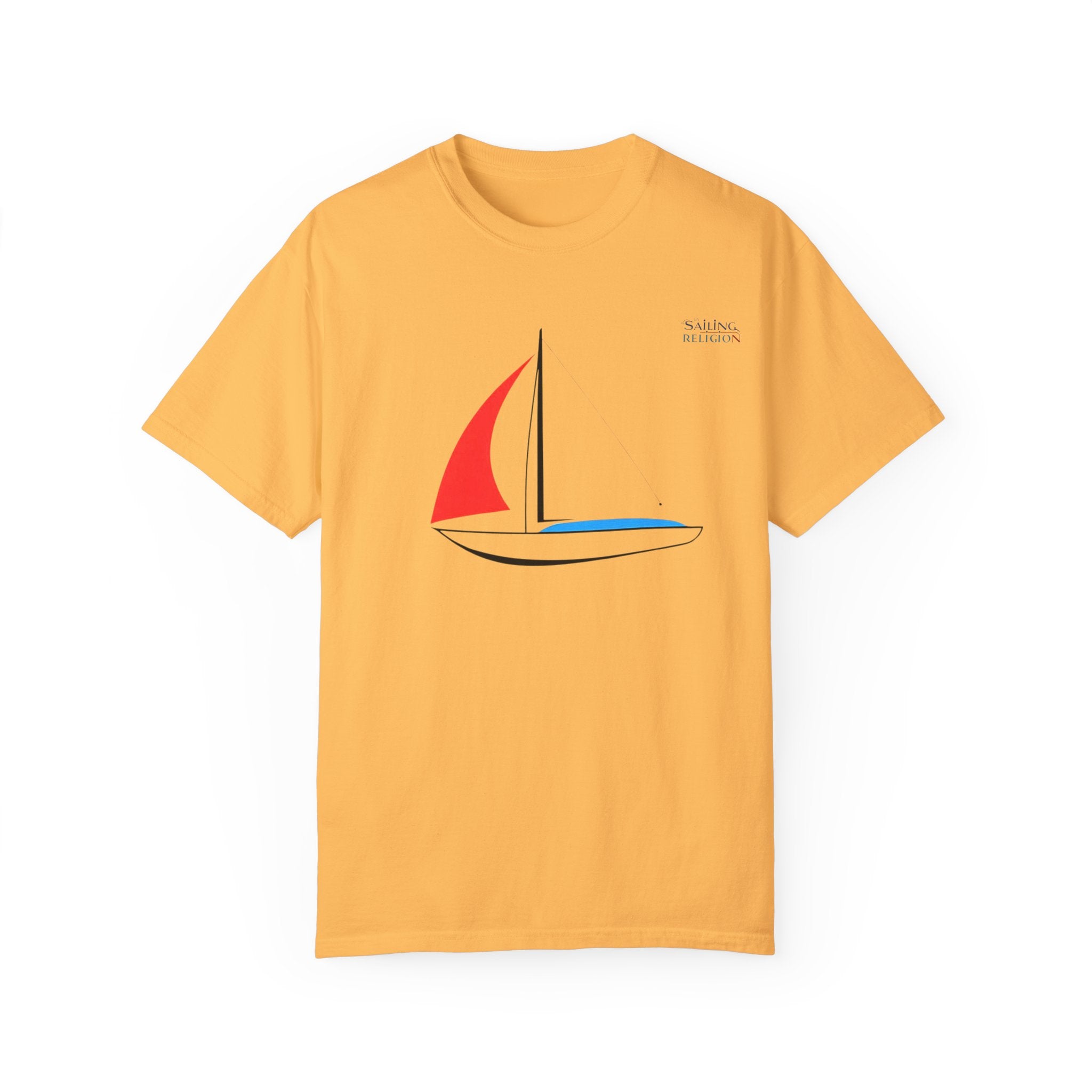 Sailing Religion single line designs Unisex T-shirt