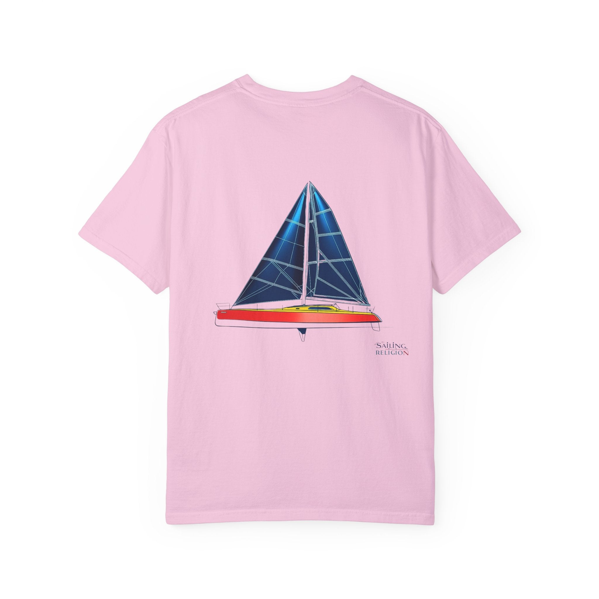 Sailing Religion single line designs Unisex T-shirt