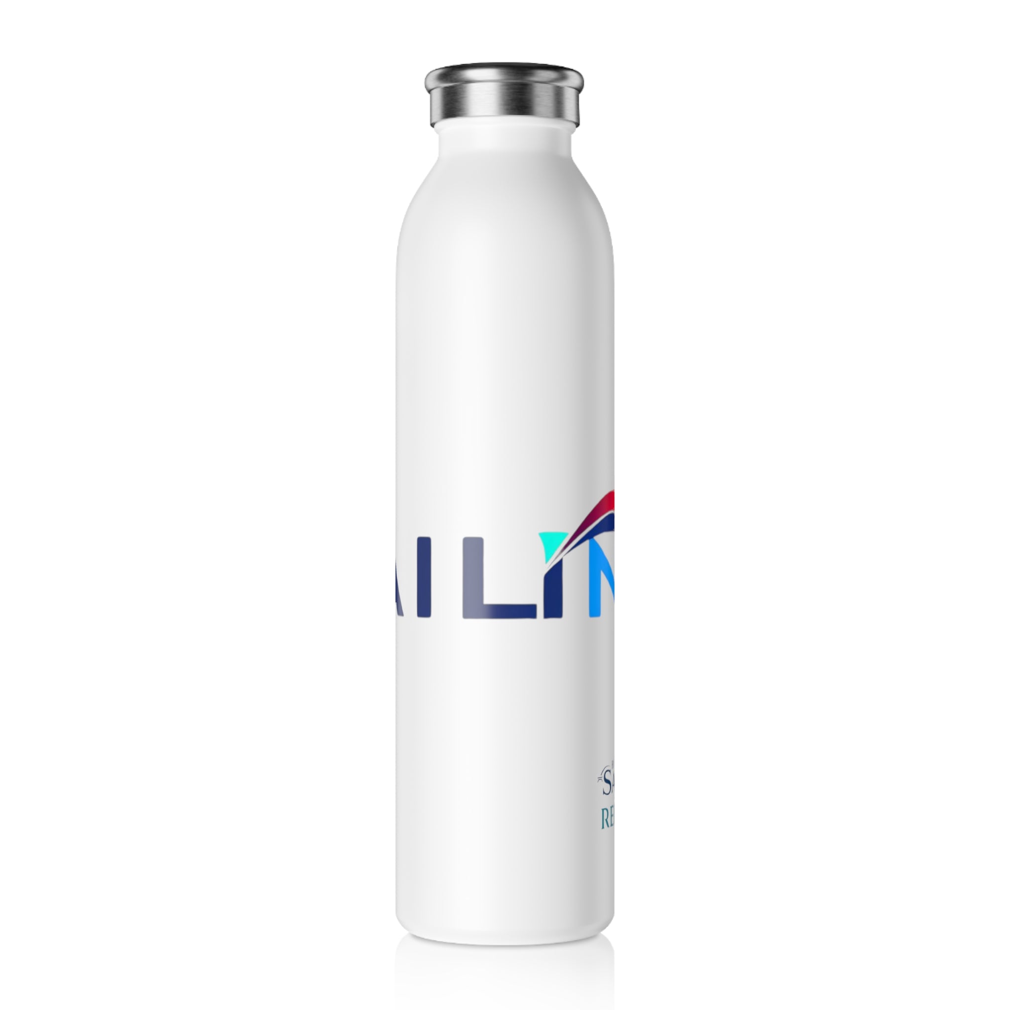 Sleek Slim Water Bottle - Perfect for Hydration on the Go