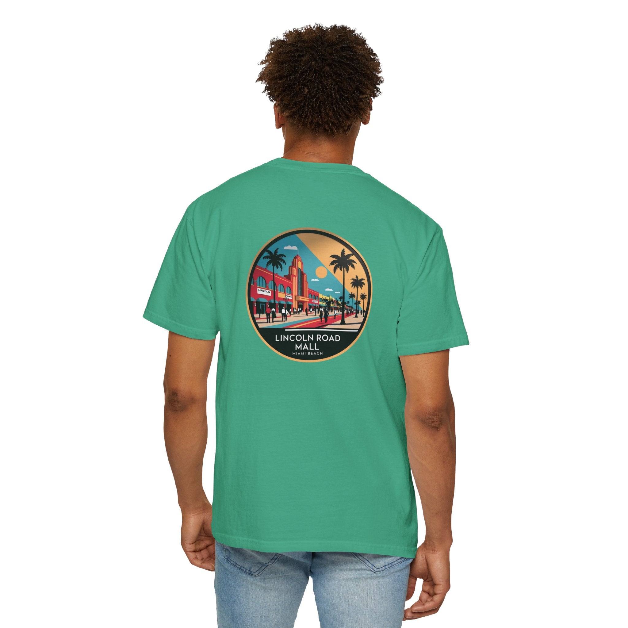Sailing Religion Miami beach vibes Lincoln Road Mall Graphic Unisex Garment-Dyed T-Shirt