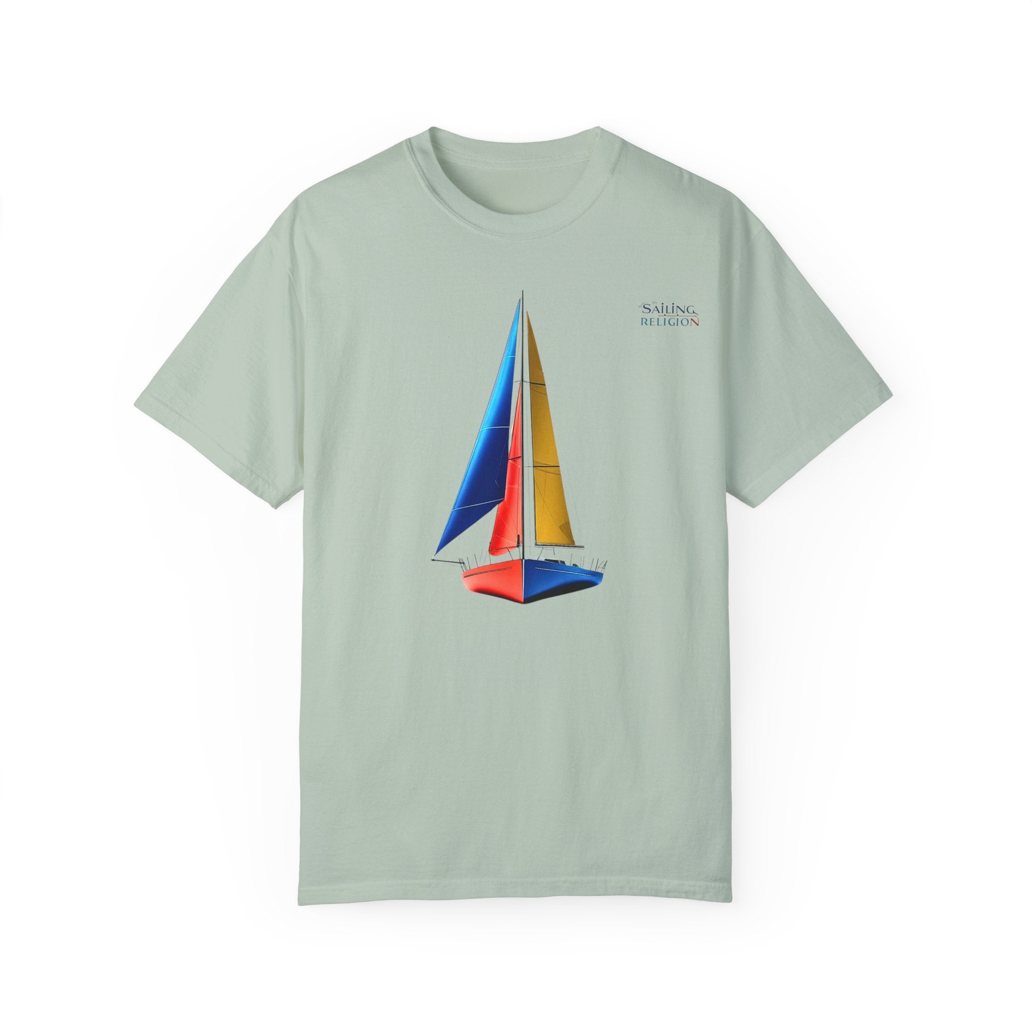Sailing Religion single line designs Unisex T-shirt