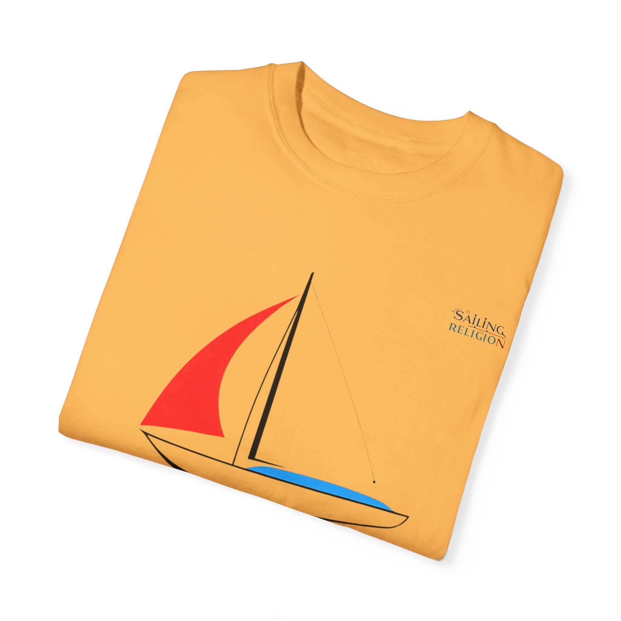 Sailing Religion single line designs Unisex T-shirt