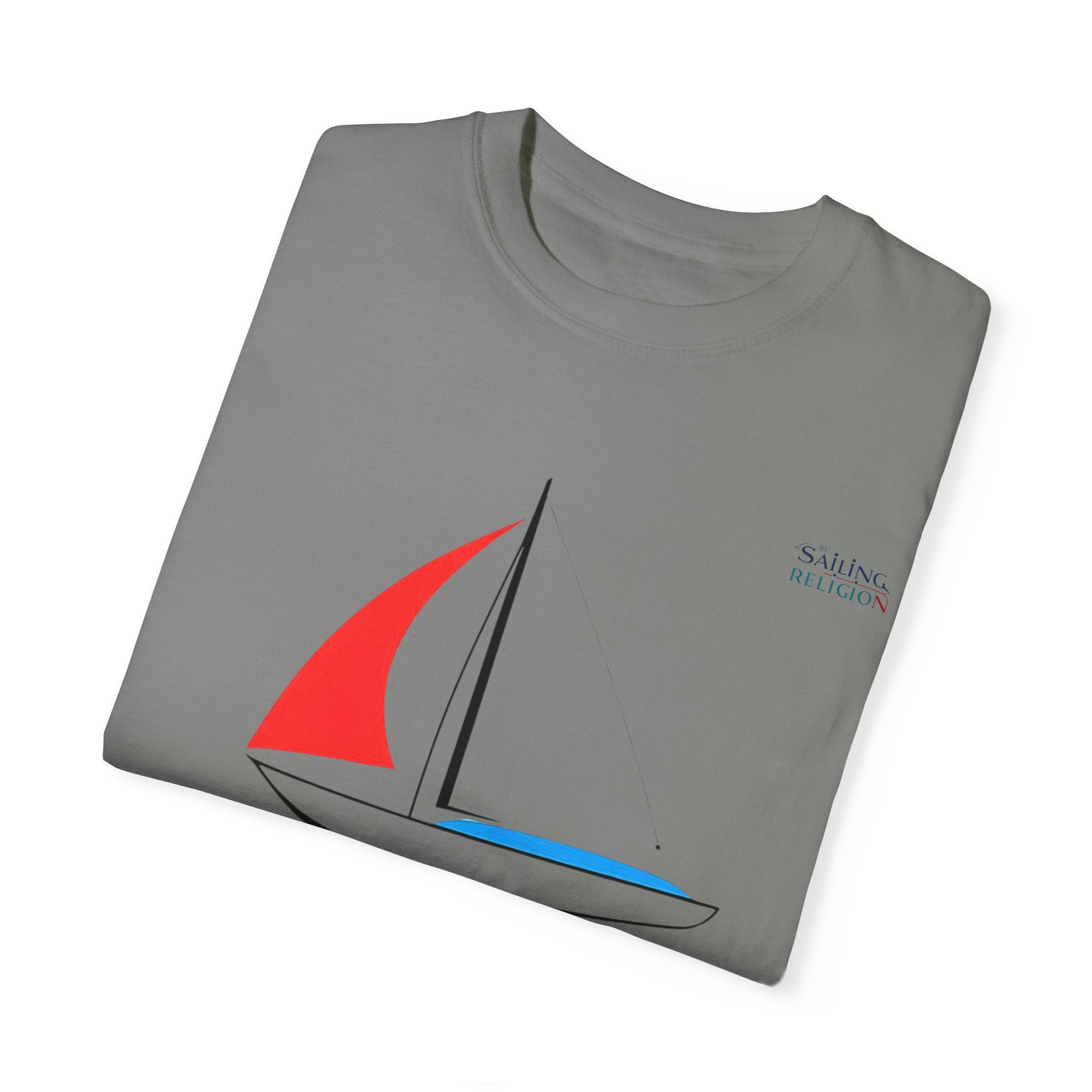 Sailing Religion single line designs Unisex T-shirt