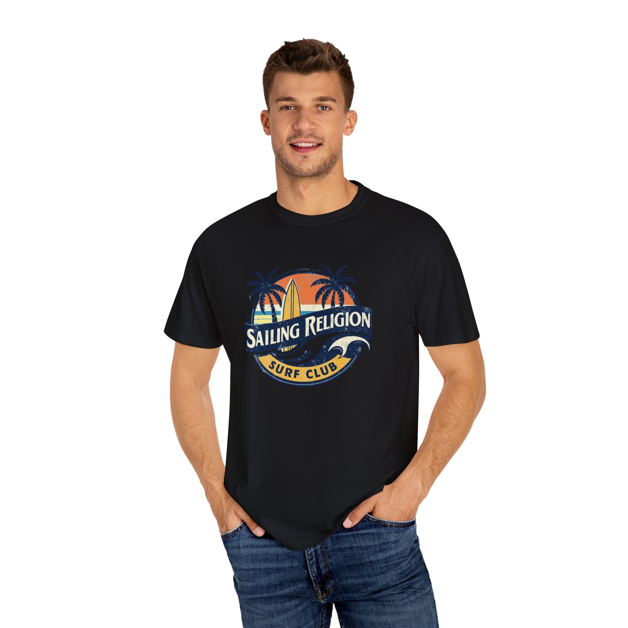 Sailing Religion Surf .Unisex T-shirt