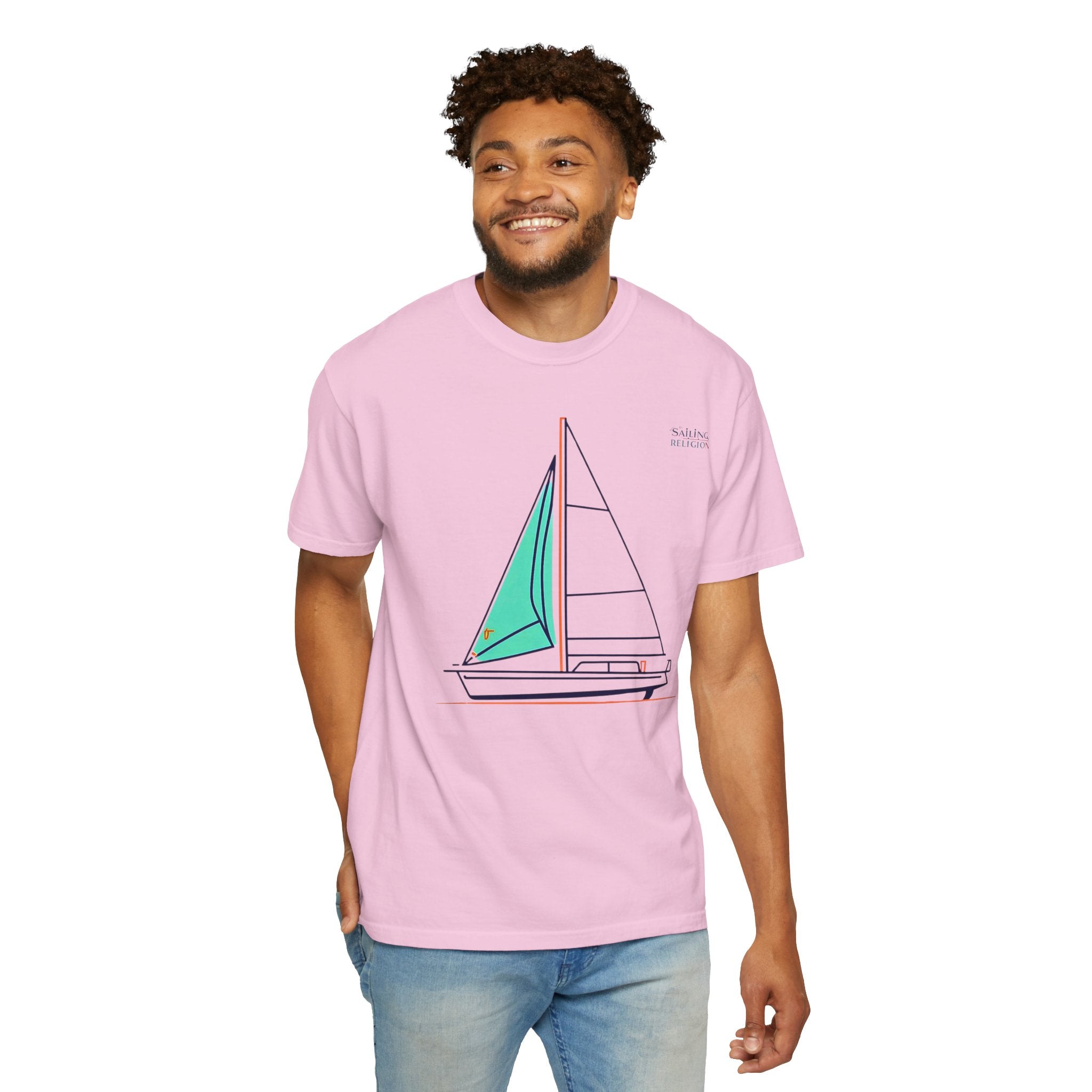 Sailing Religion single line designs collection Unisex T-shirt