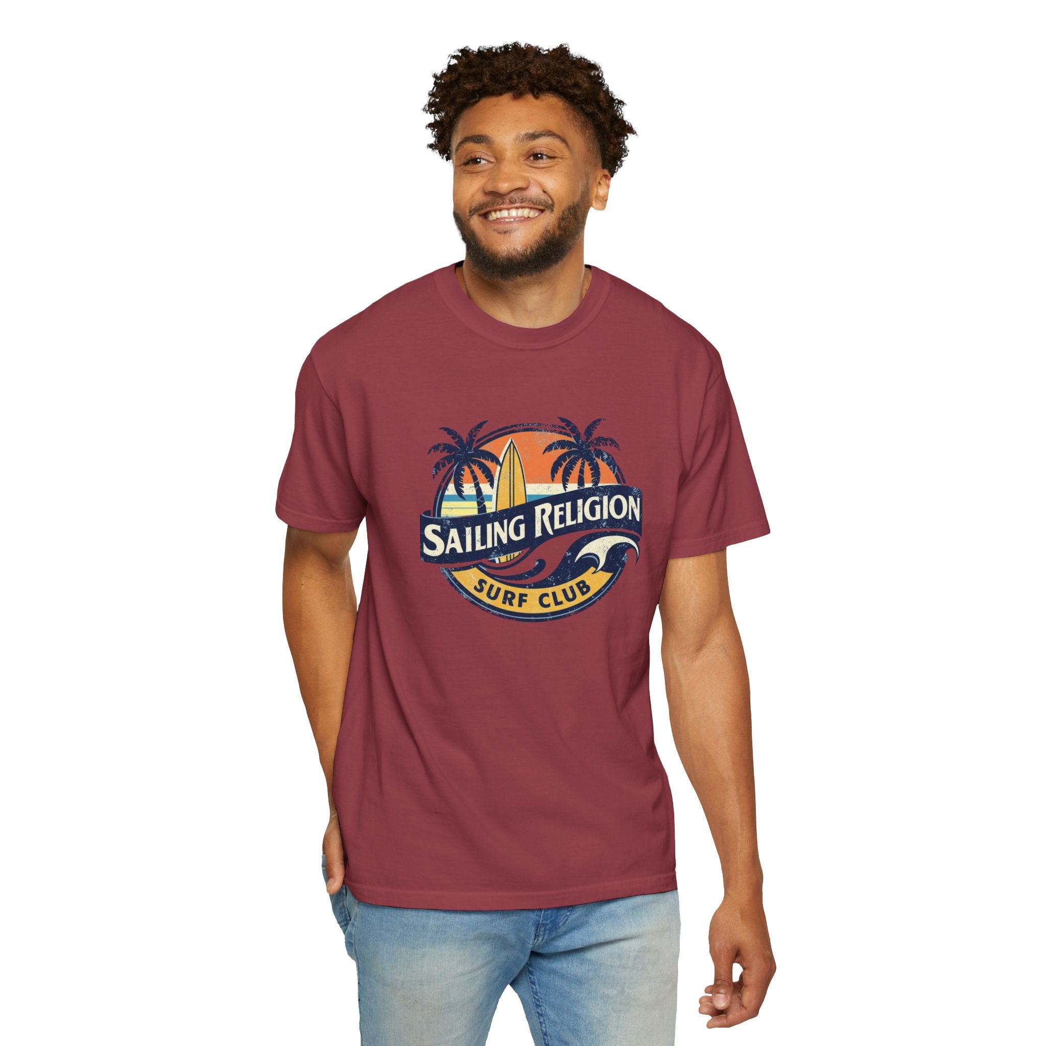 Sailing Religion Surf .Unisex T-shirt
