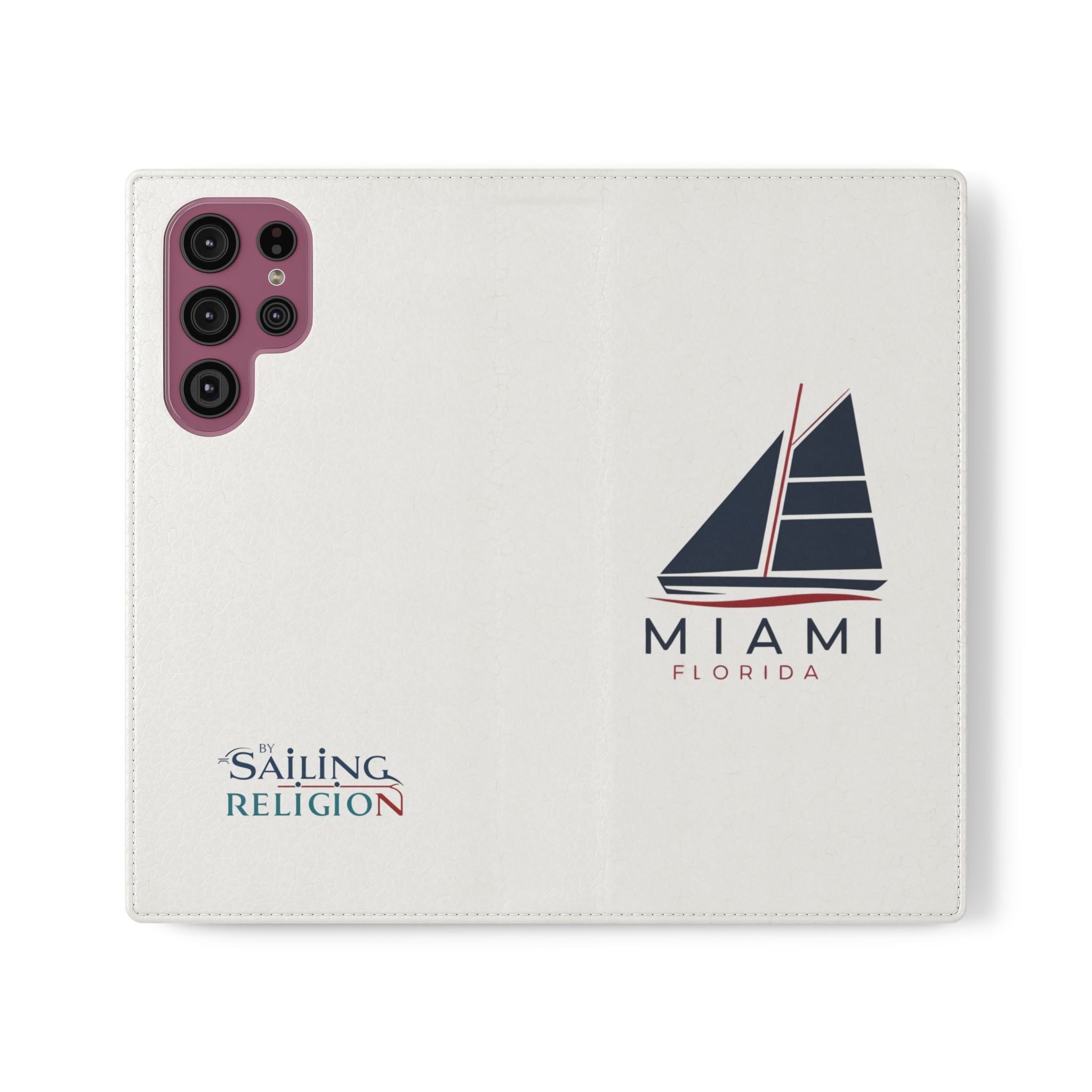 Miami Florida Sailing Design Flip Case -