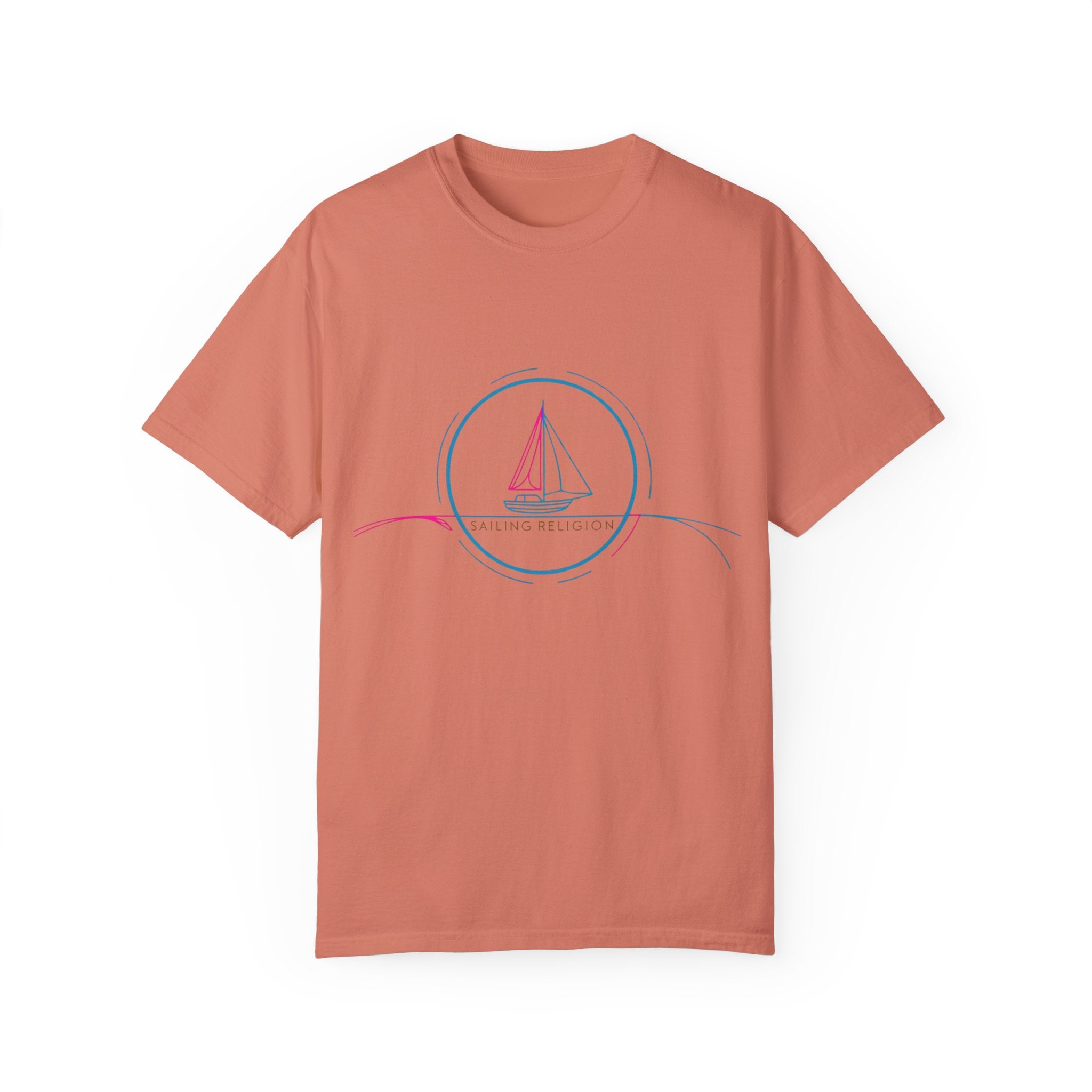 Sailing Religion single line designs collection Unisex T-shirt