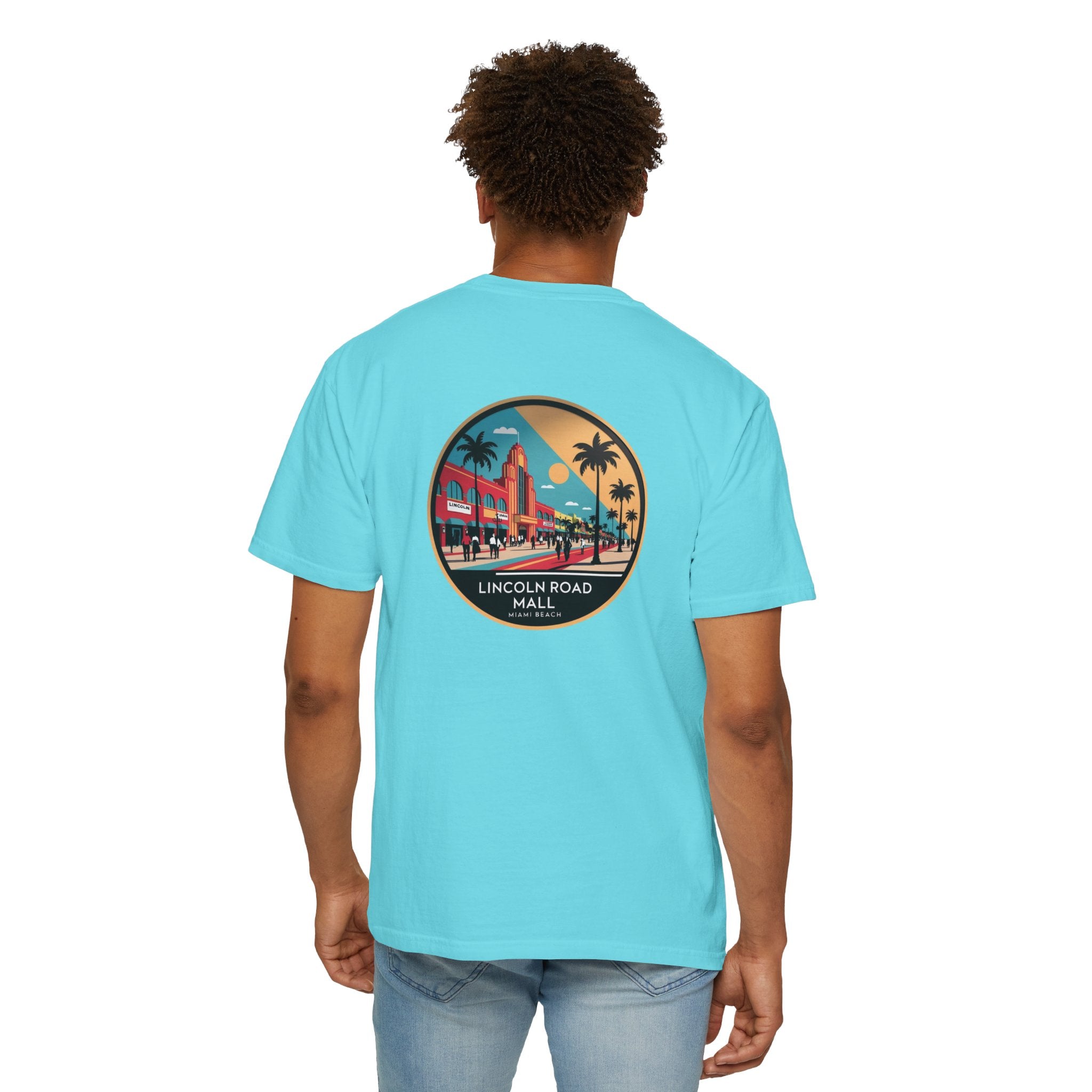 Sailing Religion Miami beach vibes Lincoln Road Mall Graphic Unisex Garment-Dyed T-Shirt