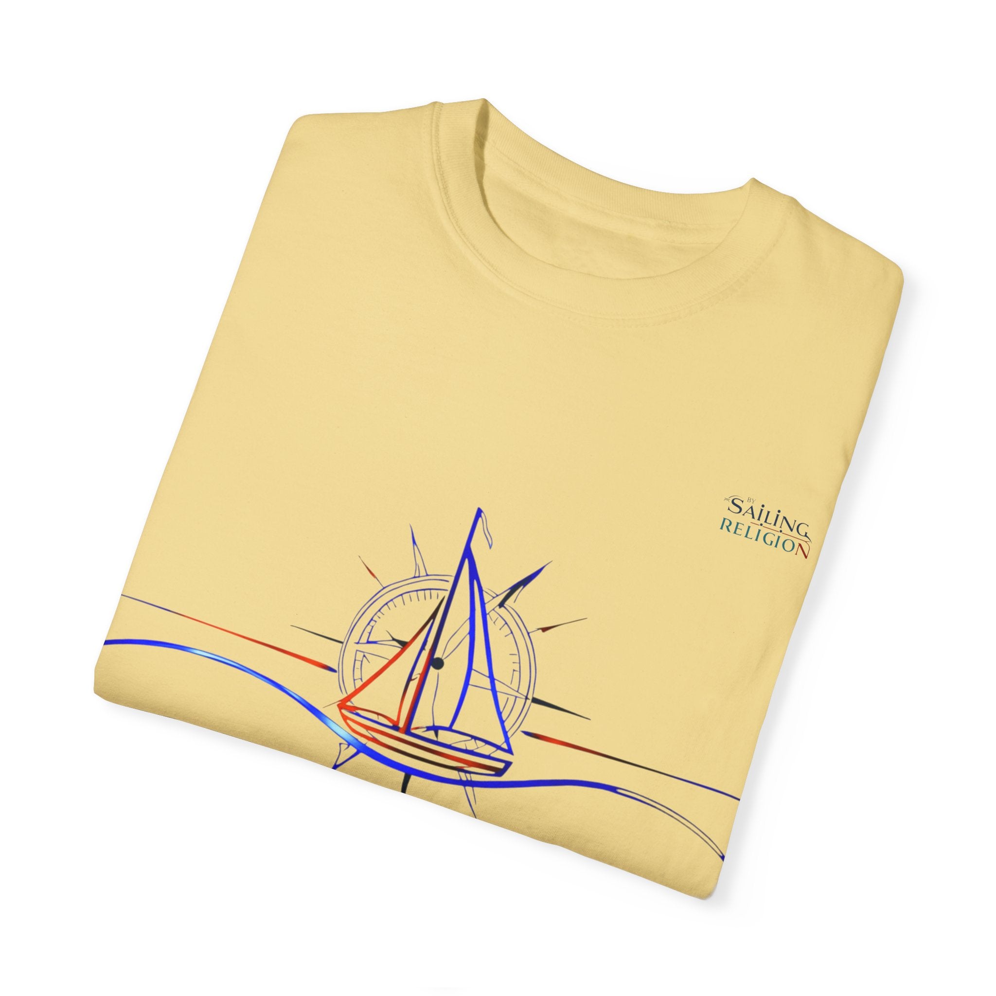 Sailing Religion single line collection designs Unisex Garment T-shirt