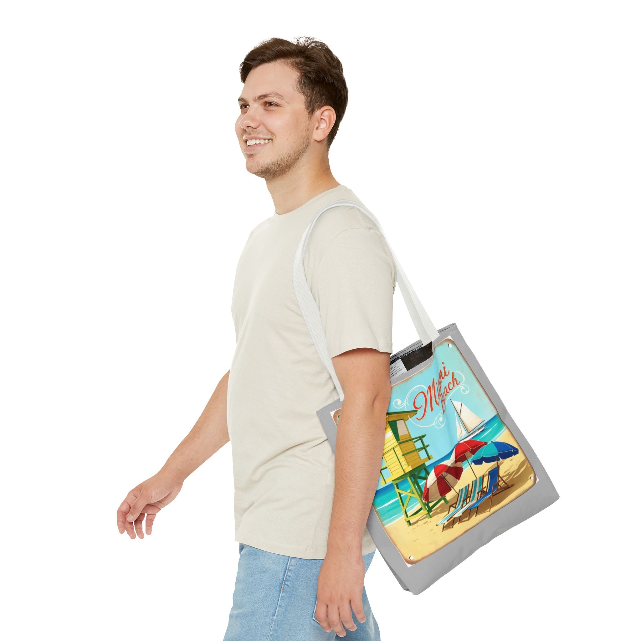 Miami Beach Bag - Perfect for Beach Lovers & Sailors