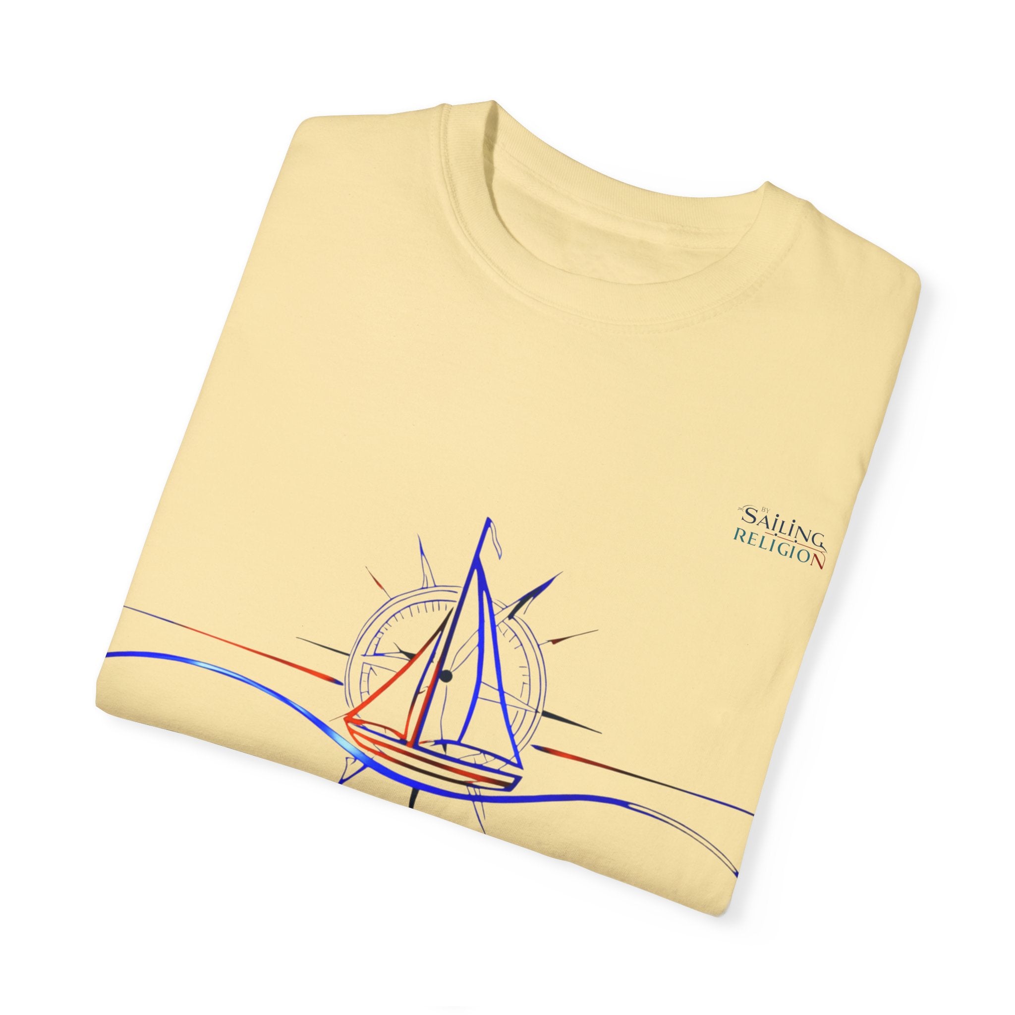 Sailing Religion single line collection designs Unisex Garment T-shirt