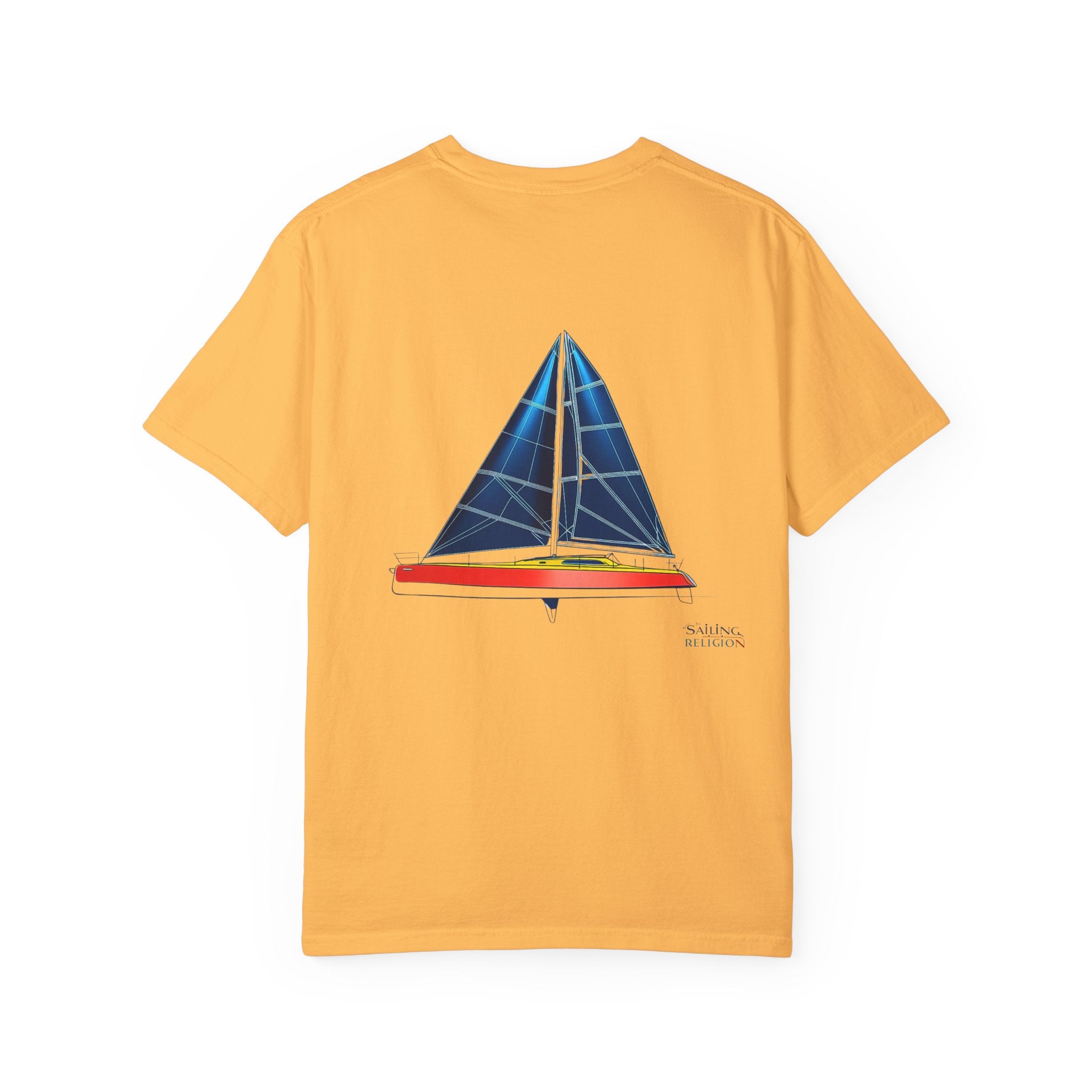 Sailing Religion single line designs Unisex T-shirt