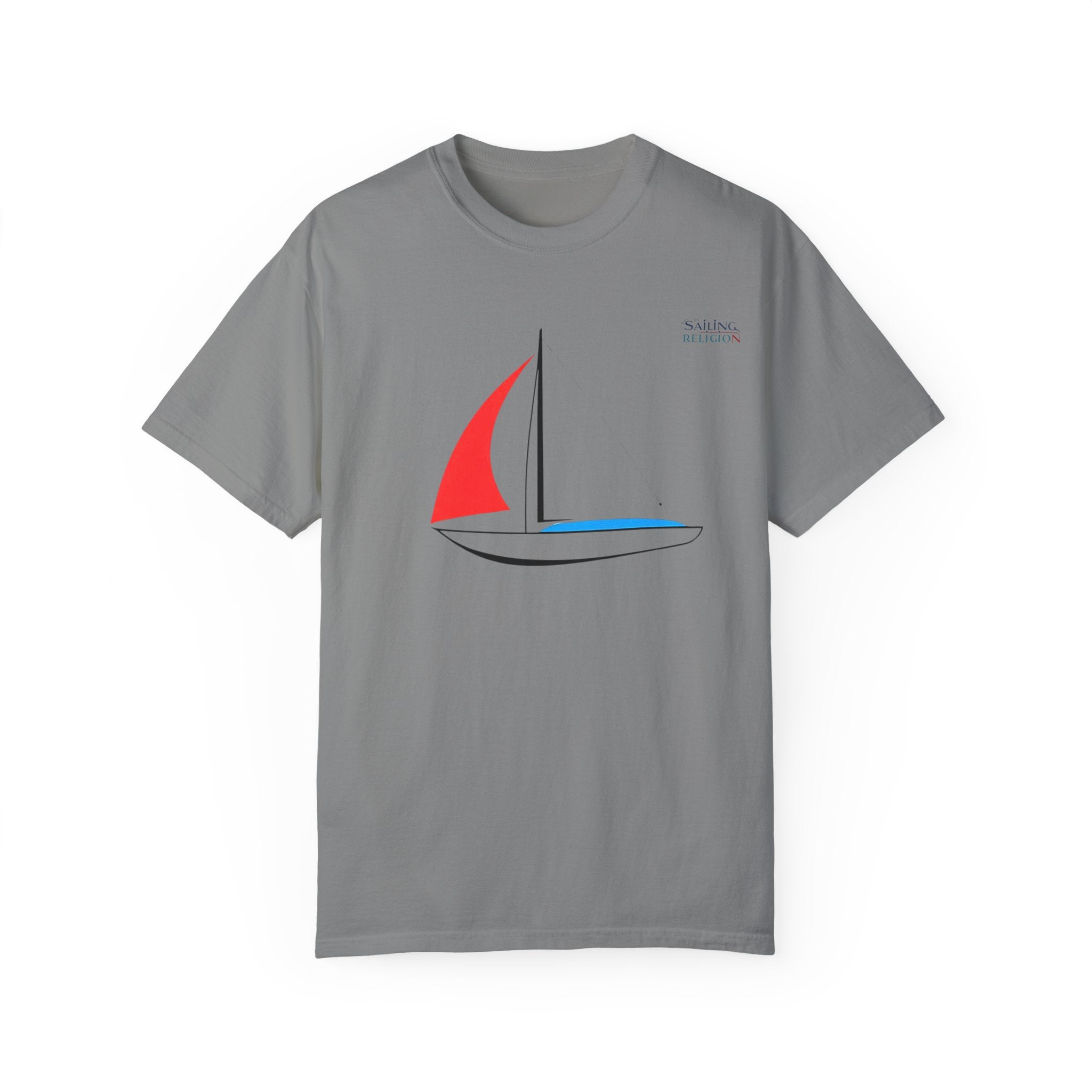 Sailing Religion single line designs Unisex T-shirt