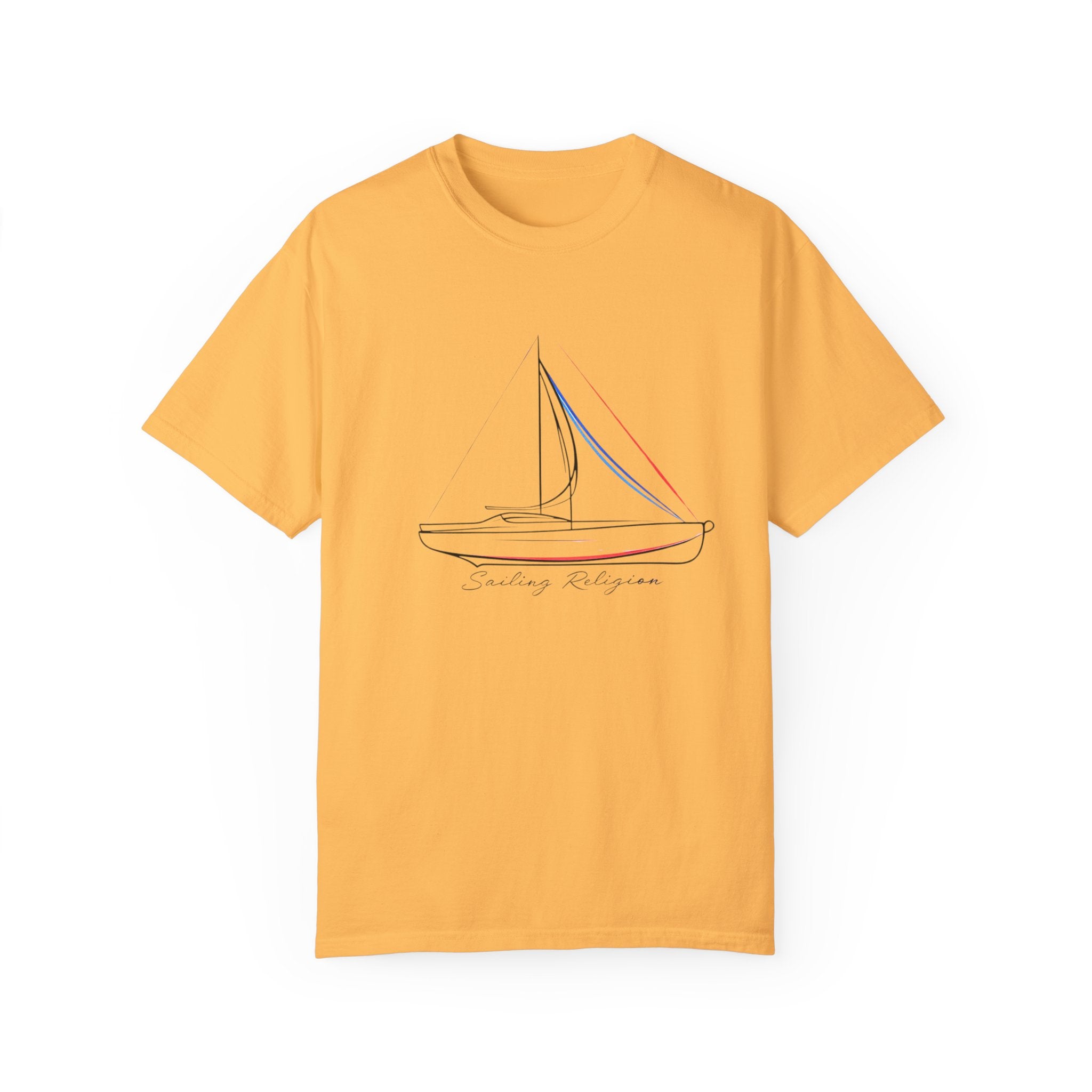 Sailing Religion single line designs collection Unisex T-shirt