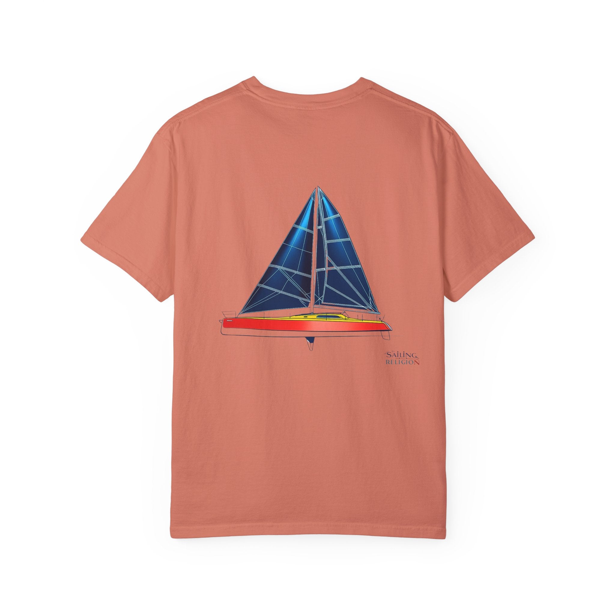Sailing Religion single line designs Unisex T-shirt