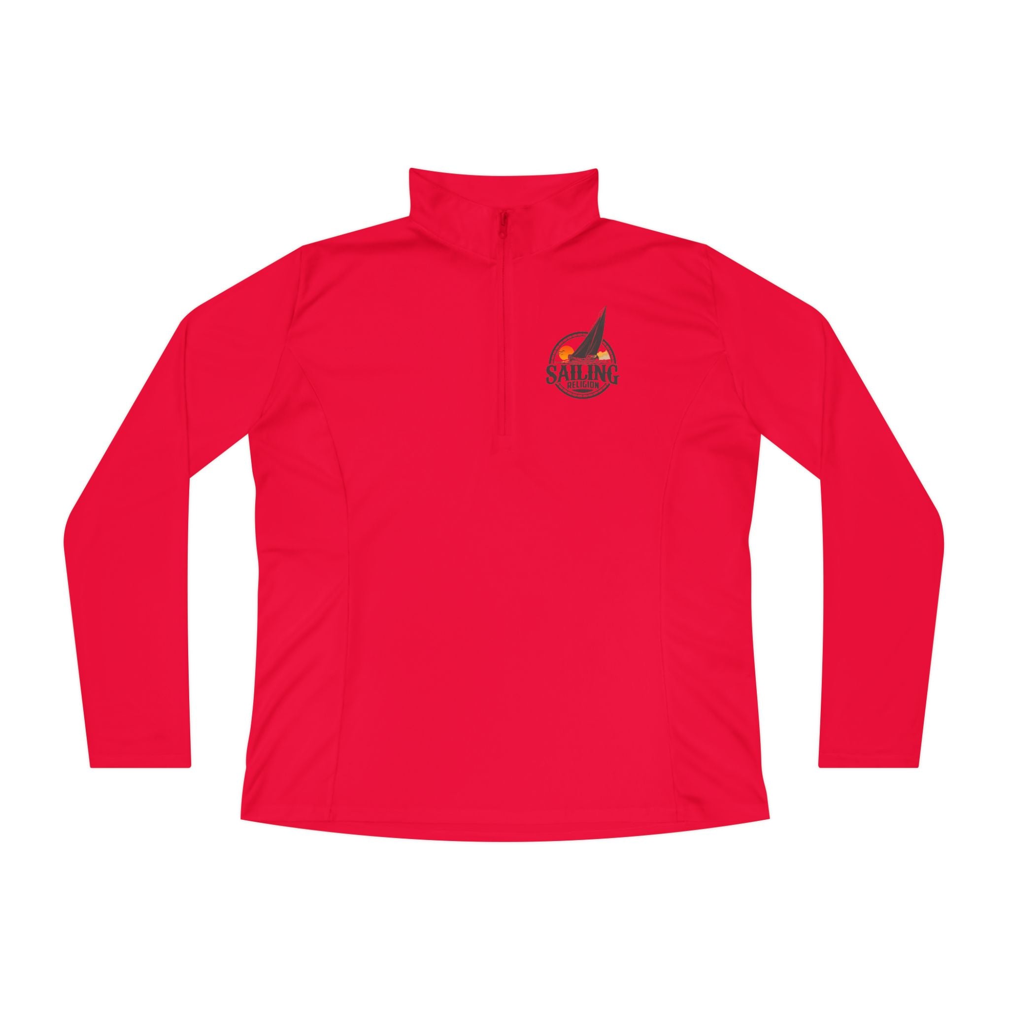 Sailing Ladies Quarter-Zip Pullover - Comfortable & Stylish Outdoor Apparel