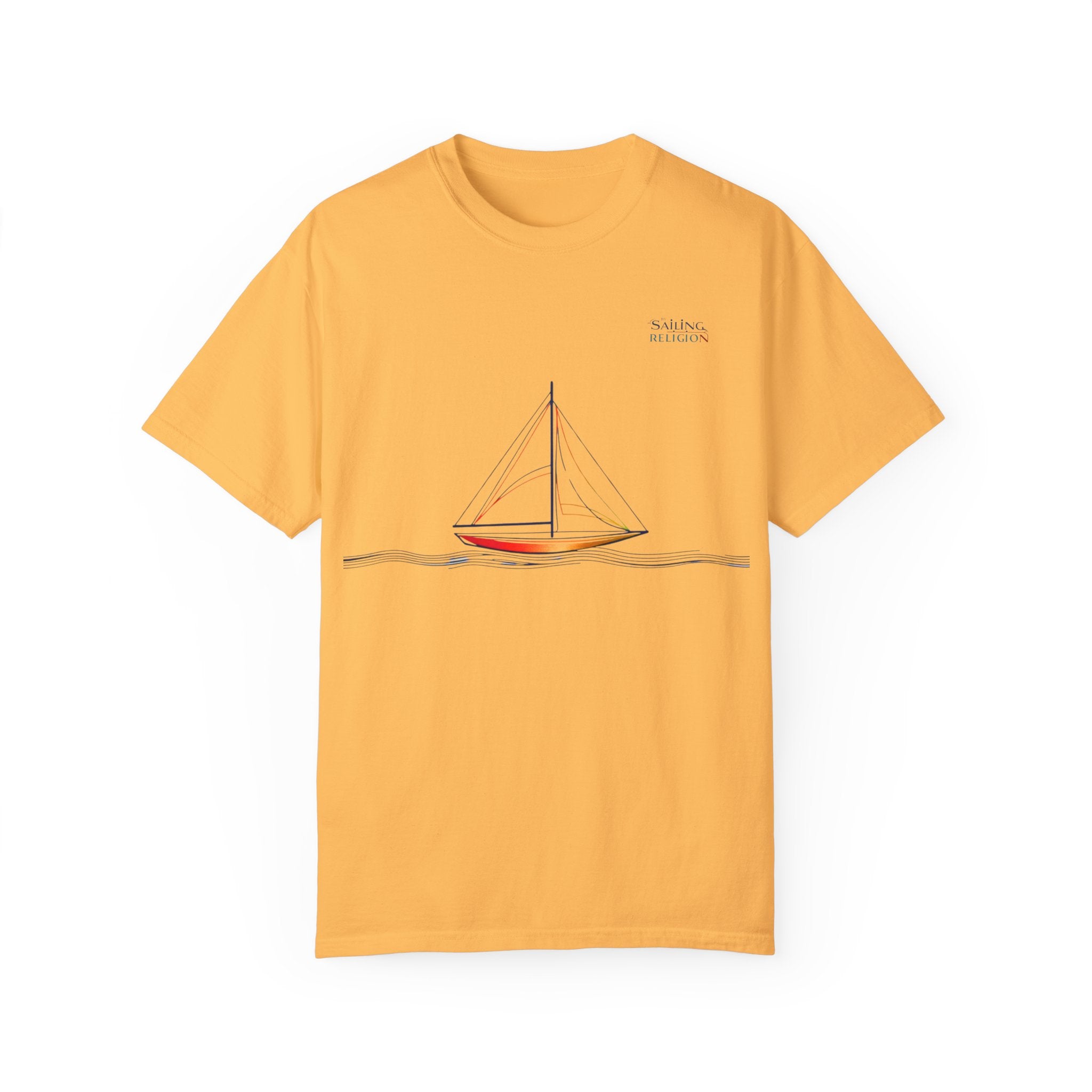 Sailing Religion single line collection unisex T-shirt