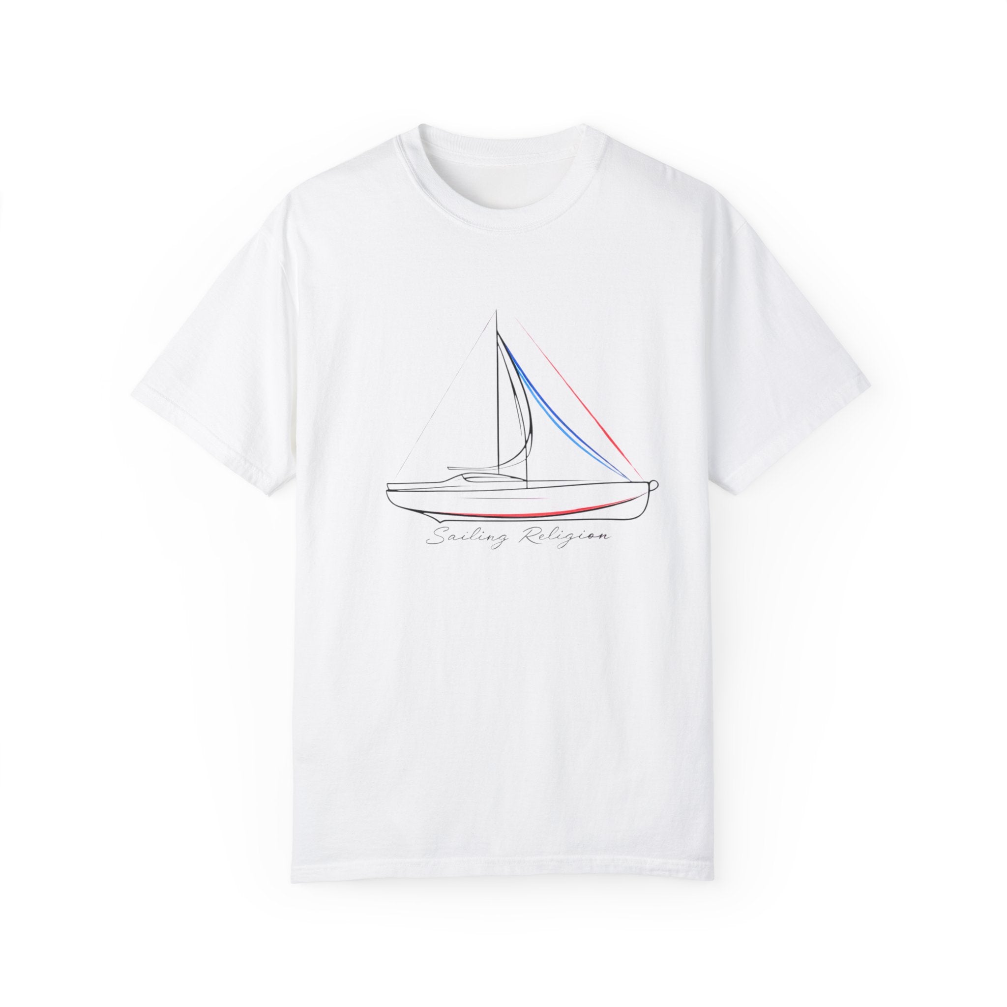 Sailing Religion single line designs collection Unisex T-shirt